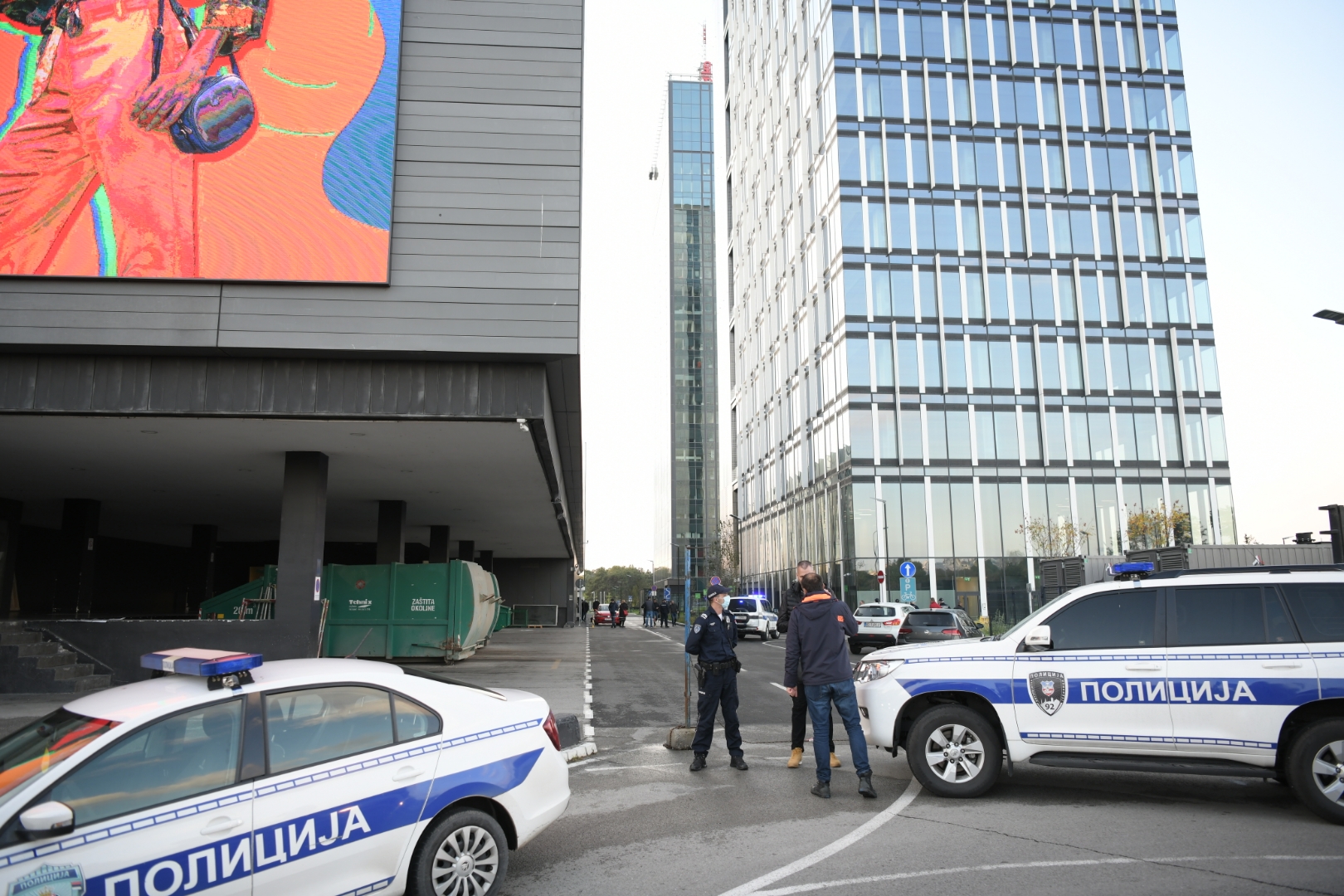 Beograd 17. oktobar 2020. Usce pucnjava policija uvidjaj Foto:Dragan Mujan/Nova.rs aleksandar sarac