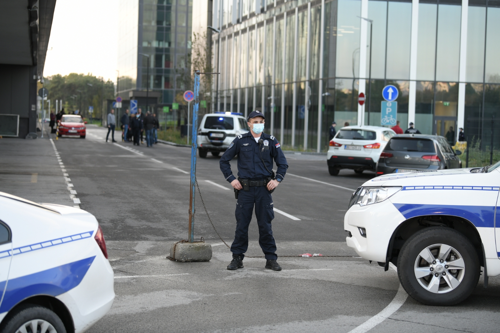 Beograd 17. oktobar 2020. Usce pucnjava policija uvidjaj Foto:Dragan Mujan/Nova.rs aleksandar sarac
