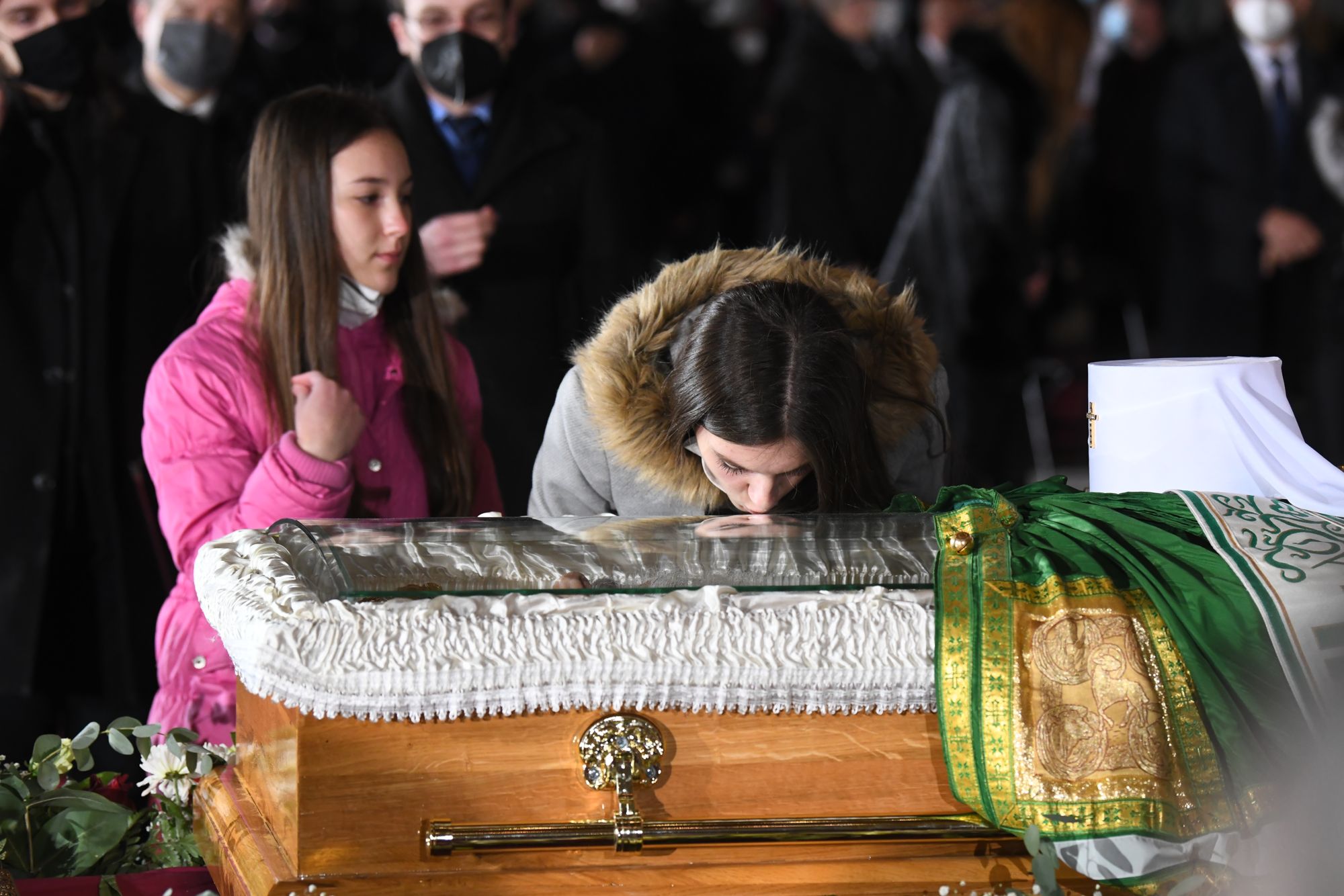 Beograd 22. novembar 2020. Sahrana patrijarha Irineja u Hramu Svetog Save Foto:Goran Srdanov/Nova.rs