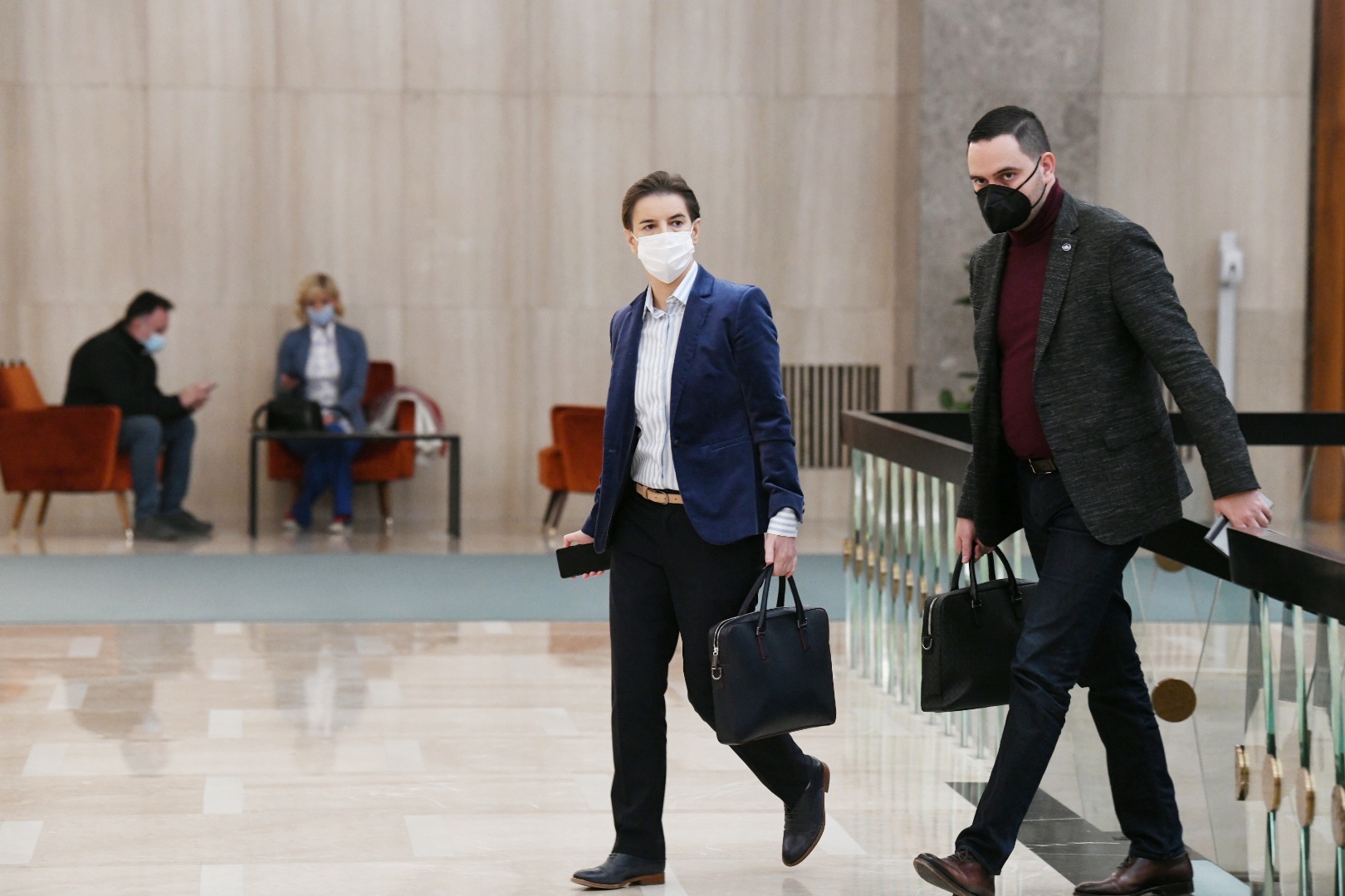 Beograd 12.11.2020. Krizni stab, Palata Srbija Foto: Vesna Lalić/Nova.rs Miloš Popović