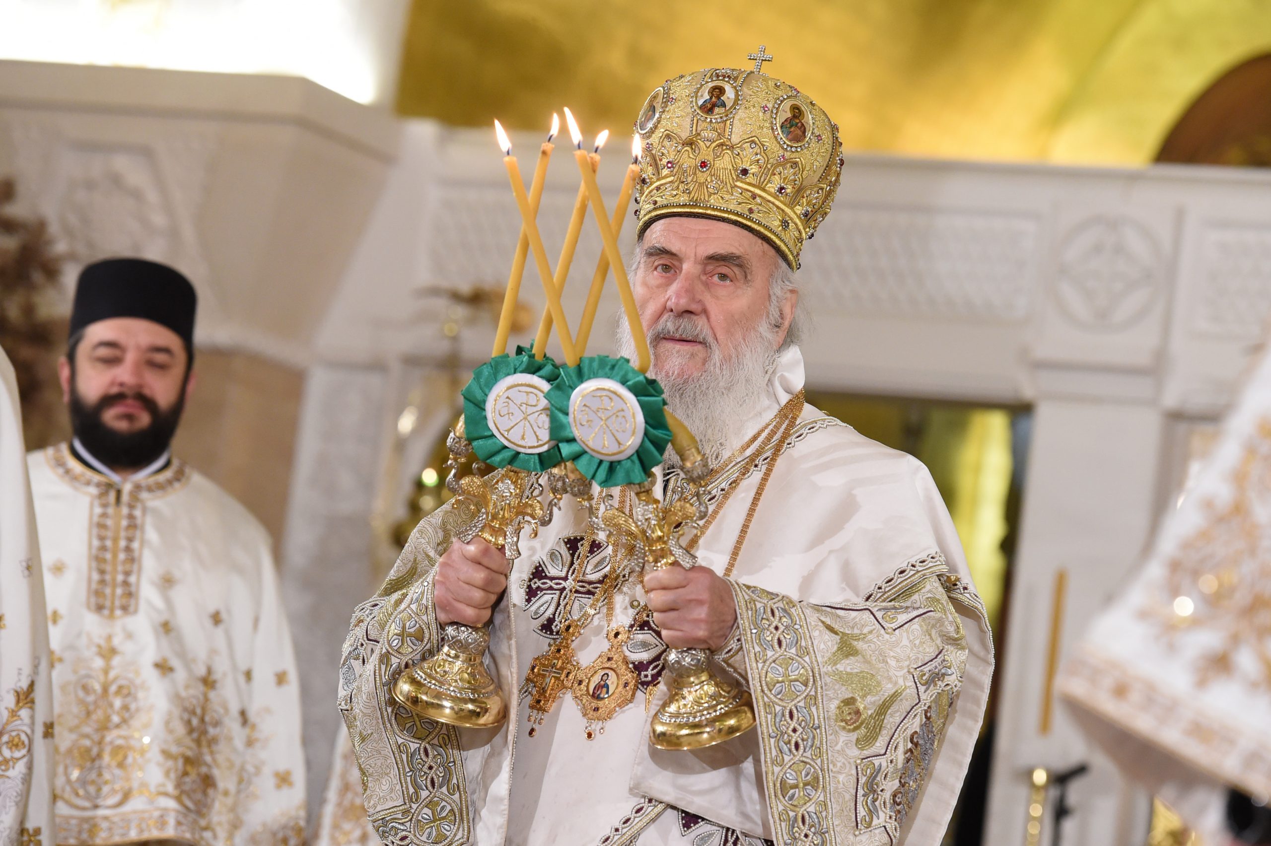Beograd, 20. novembra 2020 - ARHIVSKA FOTOGRAFIJA OD 7. januara 2019.- Patrijarh srpski Irinej preminuo je danas od posledica korona virusa. FOTO TANJUG/ DRAGAN KUJUNDZIC/ bs