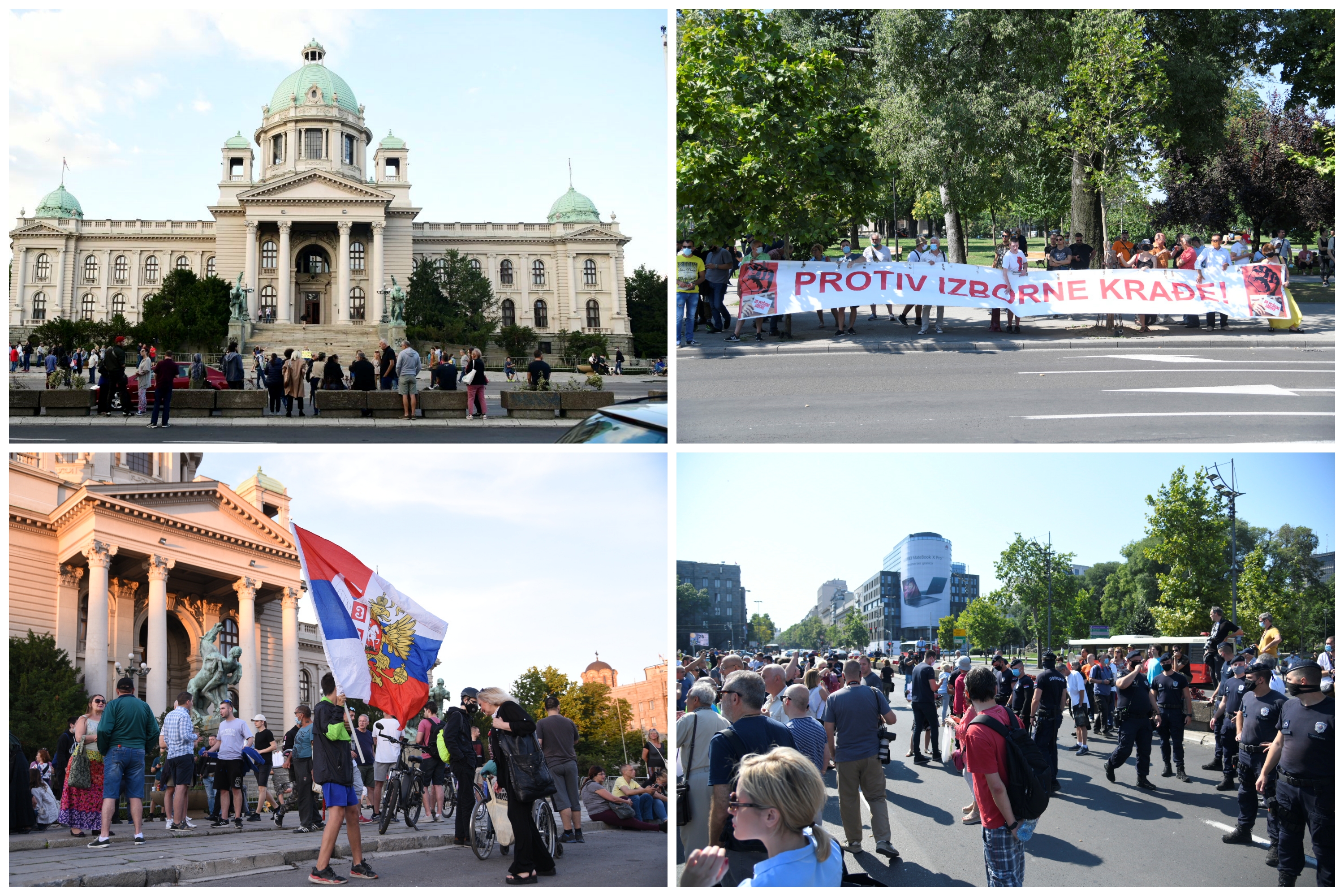 Protest, Protesti kombo