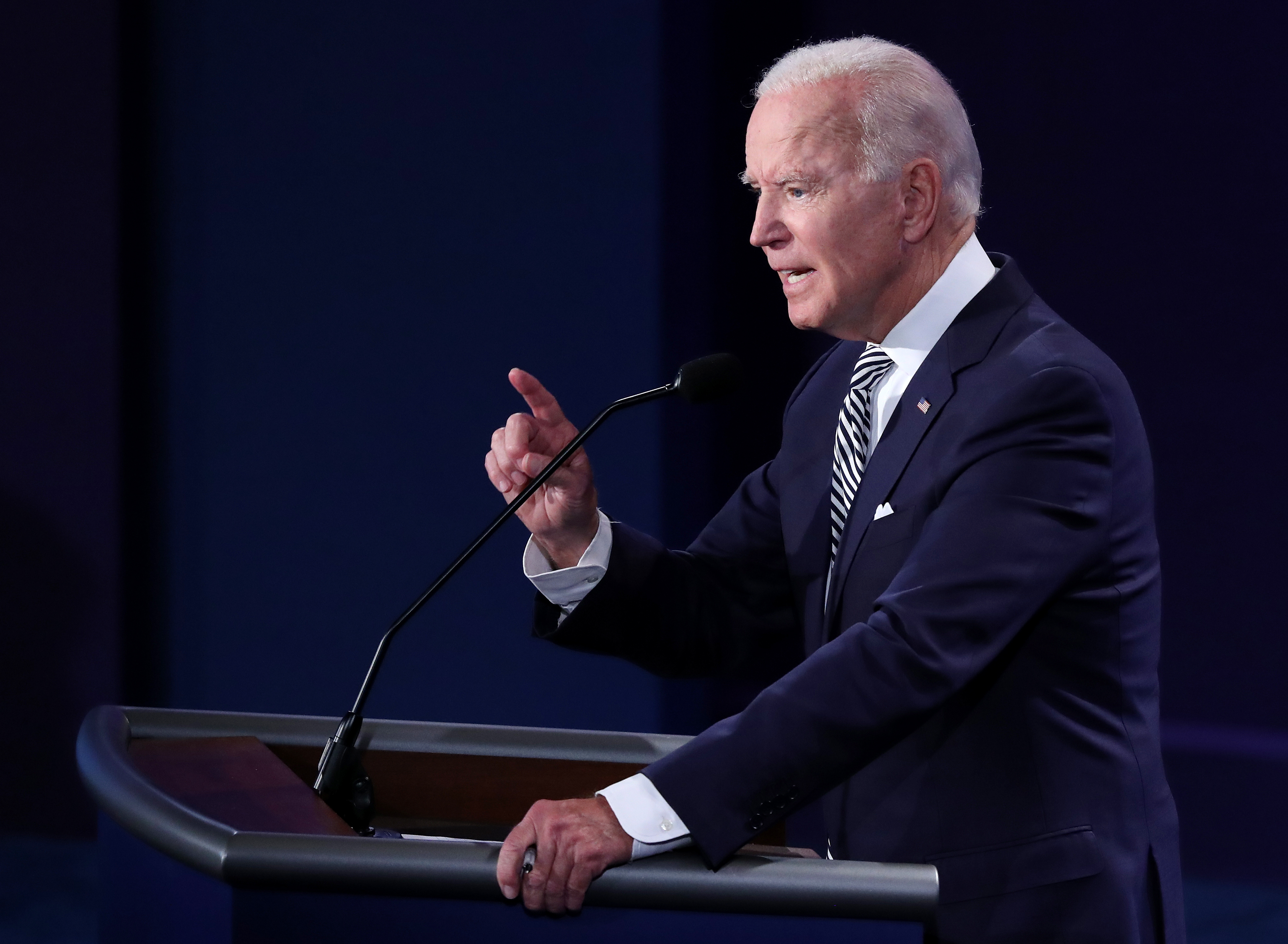 First 2020 presidential election debate between US President Donald J. Trump and Democratic presidential candidate Joe Biden