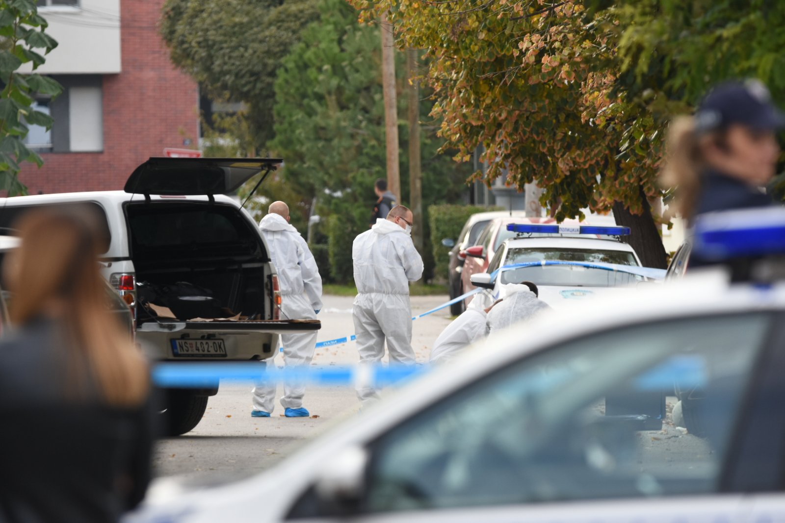 Ranjen policijski inspektor Novi Sad (2)