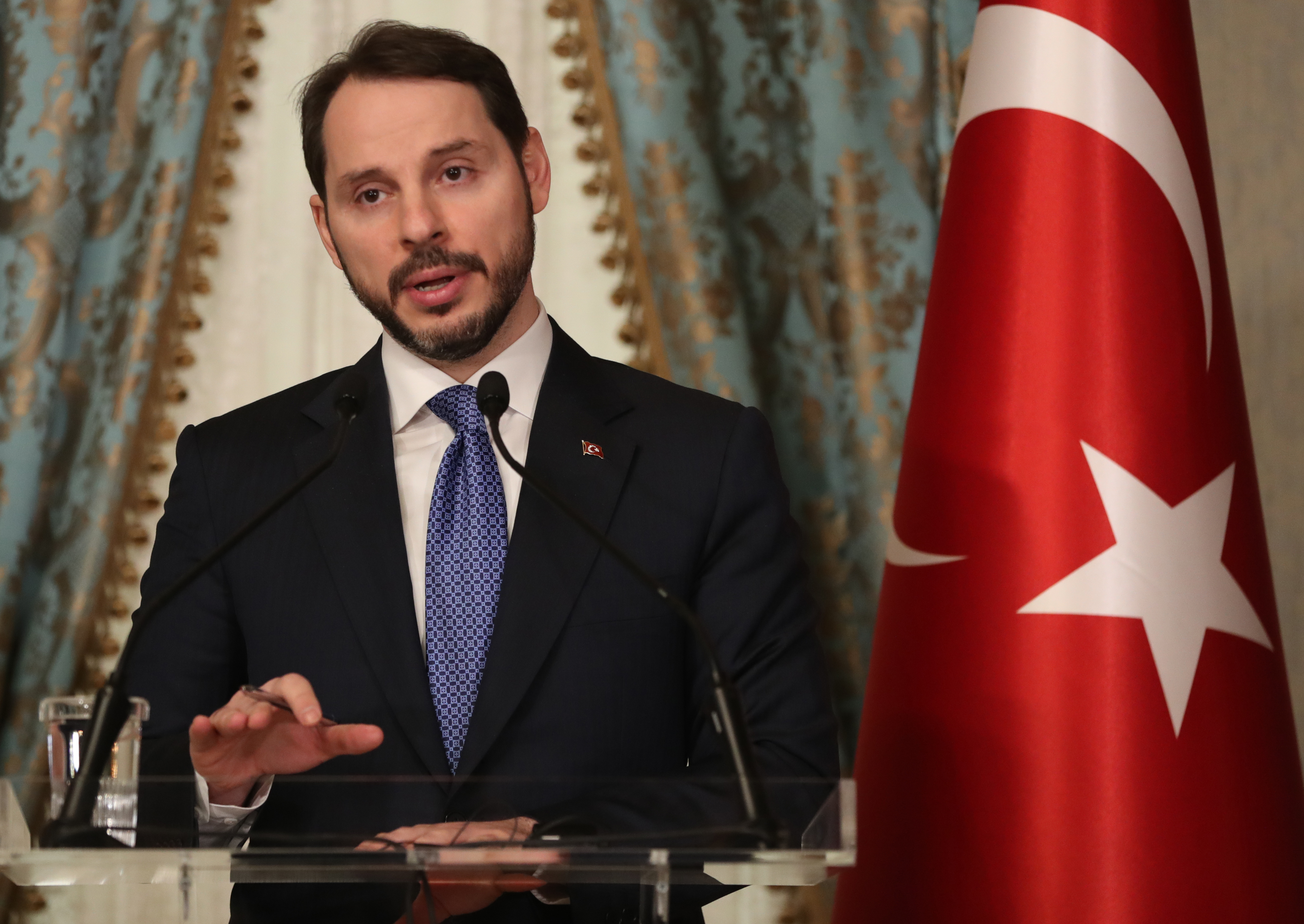 Turkish Finance Minister Berat Albayrak resigns