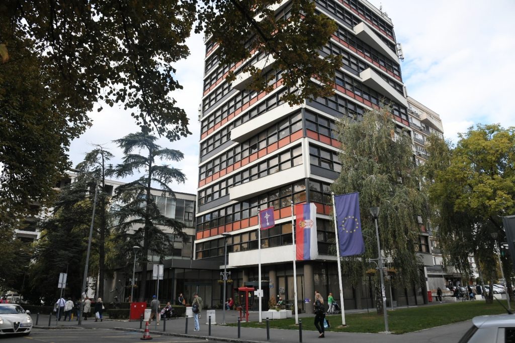 Beograd 01.10.2020. Opština Vračar, zgrada, ulaz. Vračar, neispunjena obećanja, šta je obećano, a nije urađeno, uradjeno na Vračaru Foto: Nemanja Jovanović/Nova.rs