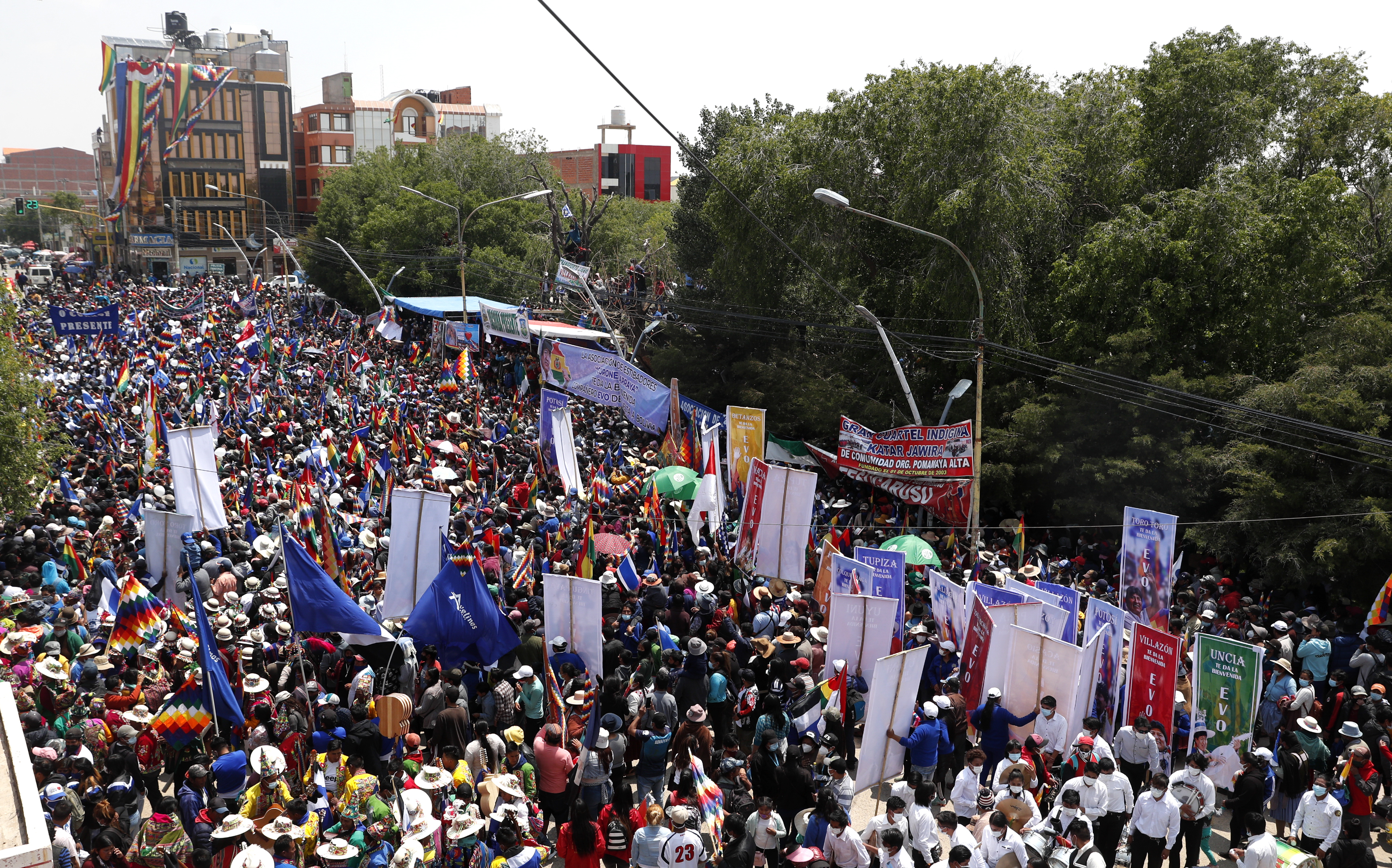 Bolivia Argentina Morales Returns