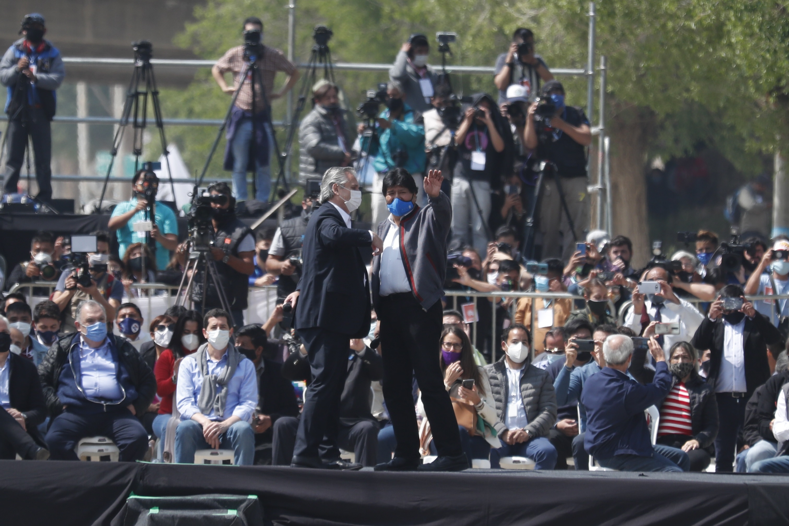Evo Morales returns to Bolivia