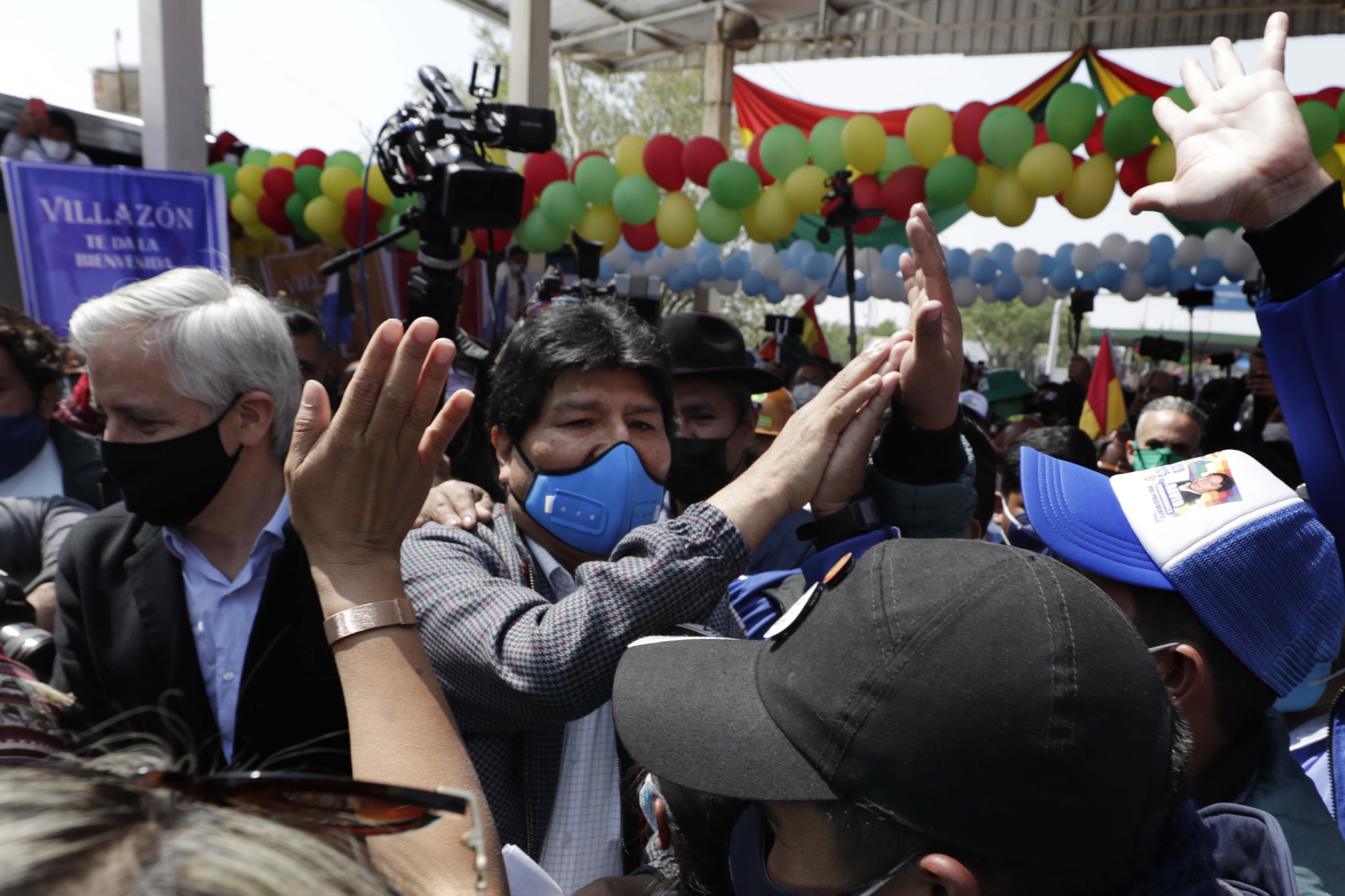 Evo Morales returns to Bolivia