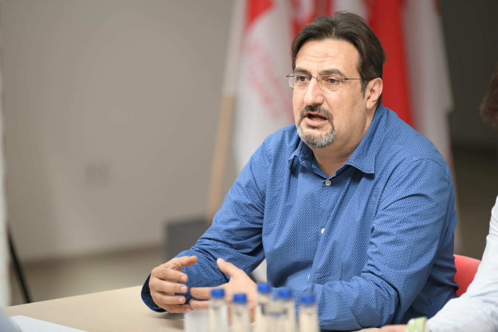 Beograd, 16.09.2020. SDS, sastanak opozicije, opozicija, Aris Movsesijan Foto: Dragan Mujan/Nova.rs