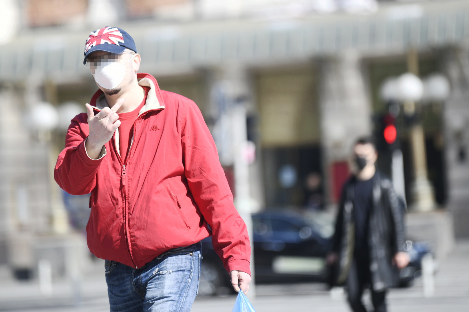 Beograd 17.03.2020. Vanredno stanje, koronavirus dan drugi zaštitna maska Foto:Nemanja Jovanović/Nova.rs