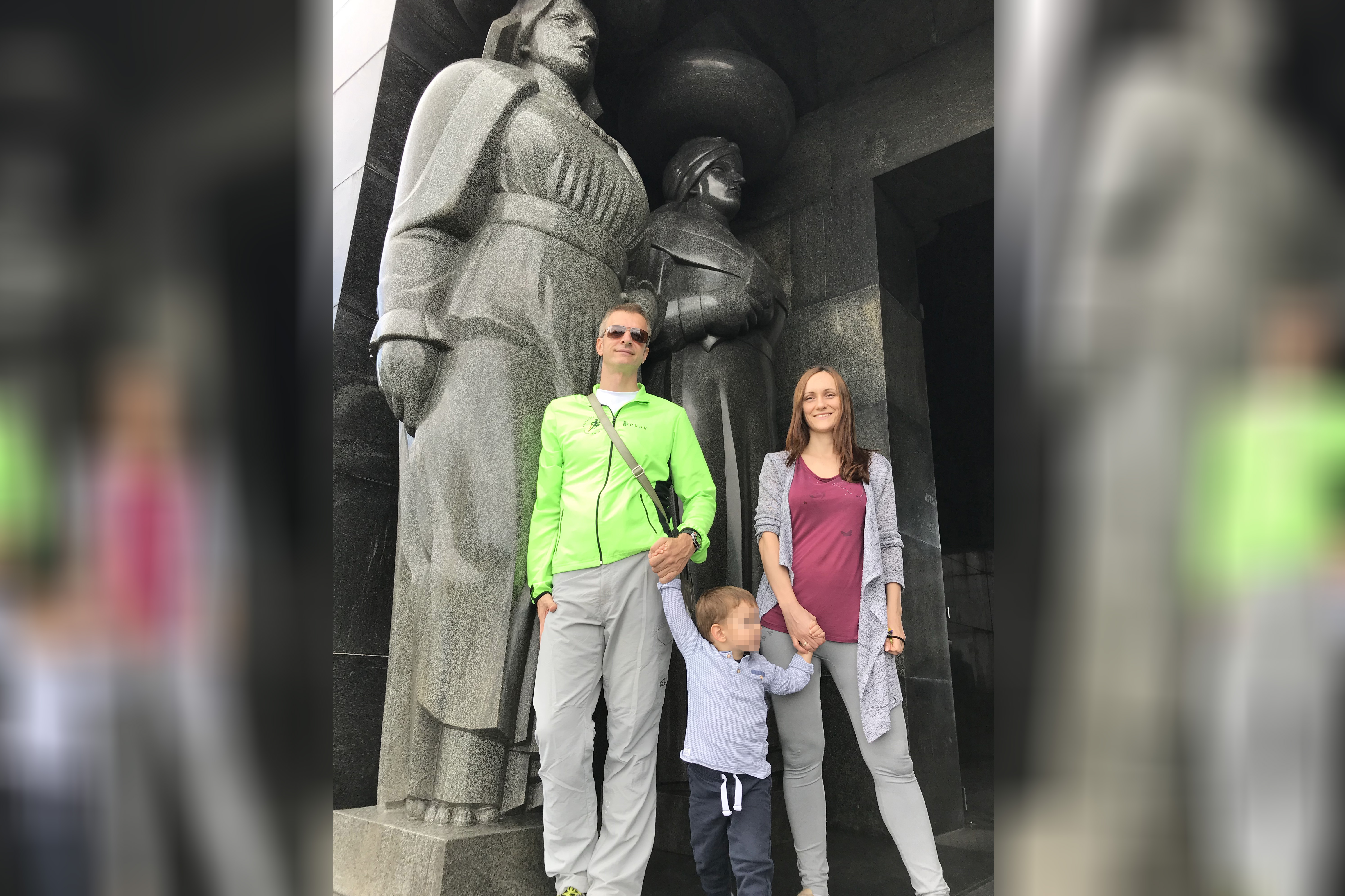 Dragana Čale, Vladislav Čale i sinak Lav