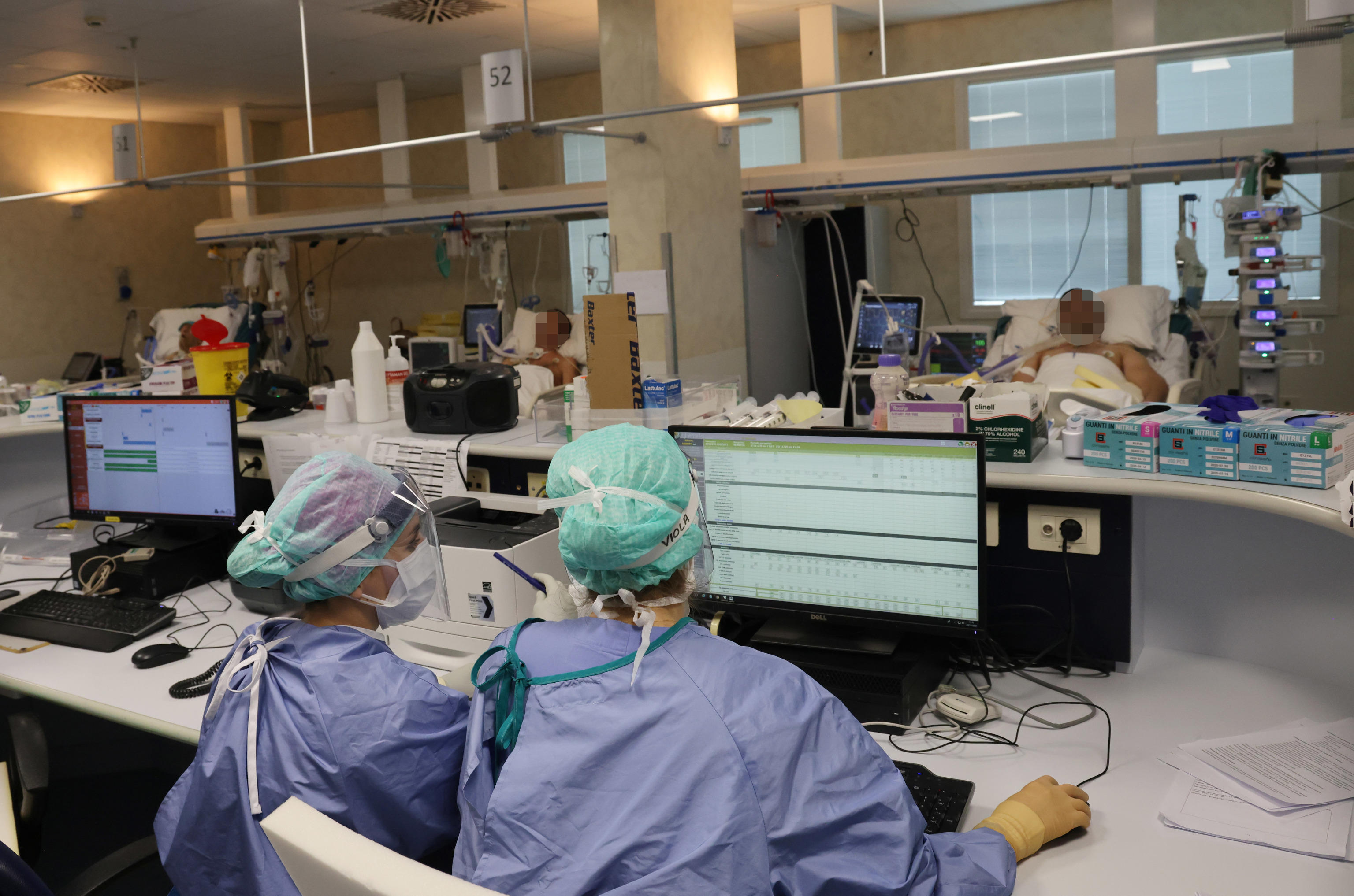 Intensive care hospital Polyambulance in Brescia