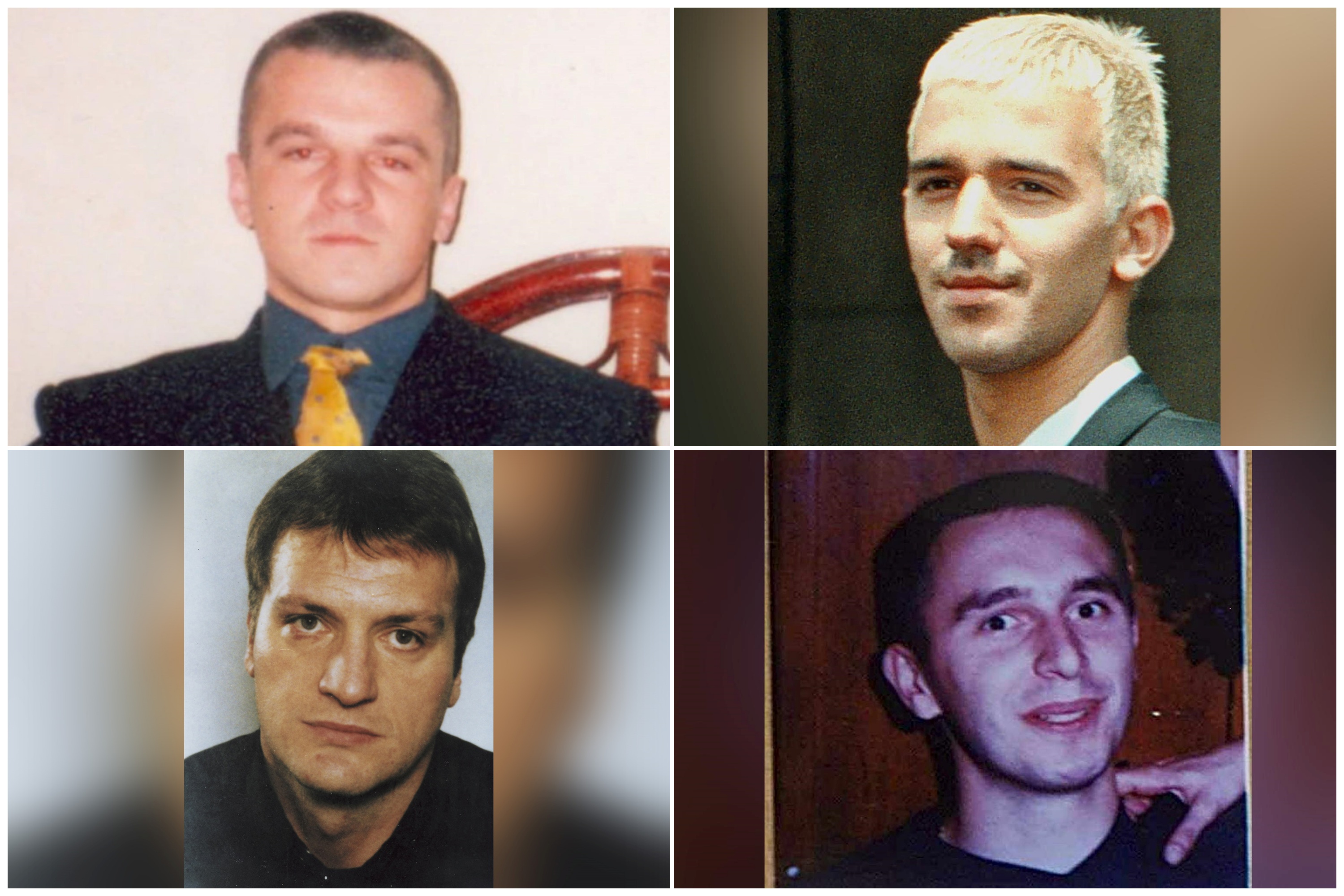 Milan Djuricic, Markov Milosevic, Dobrosav Gavric i Zeljko Maksmovic Maka