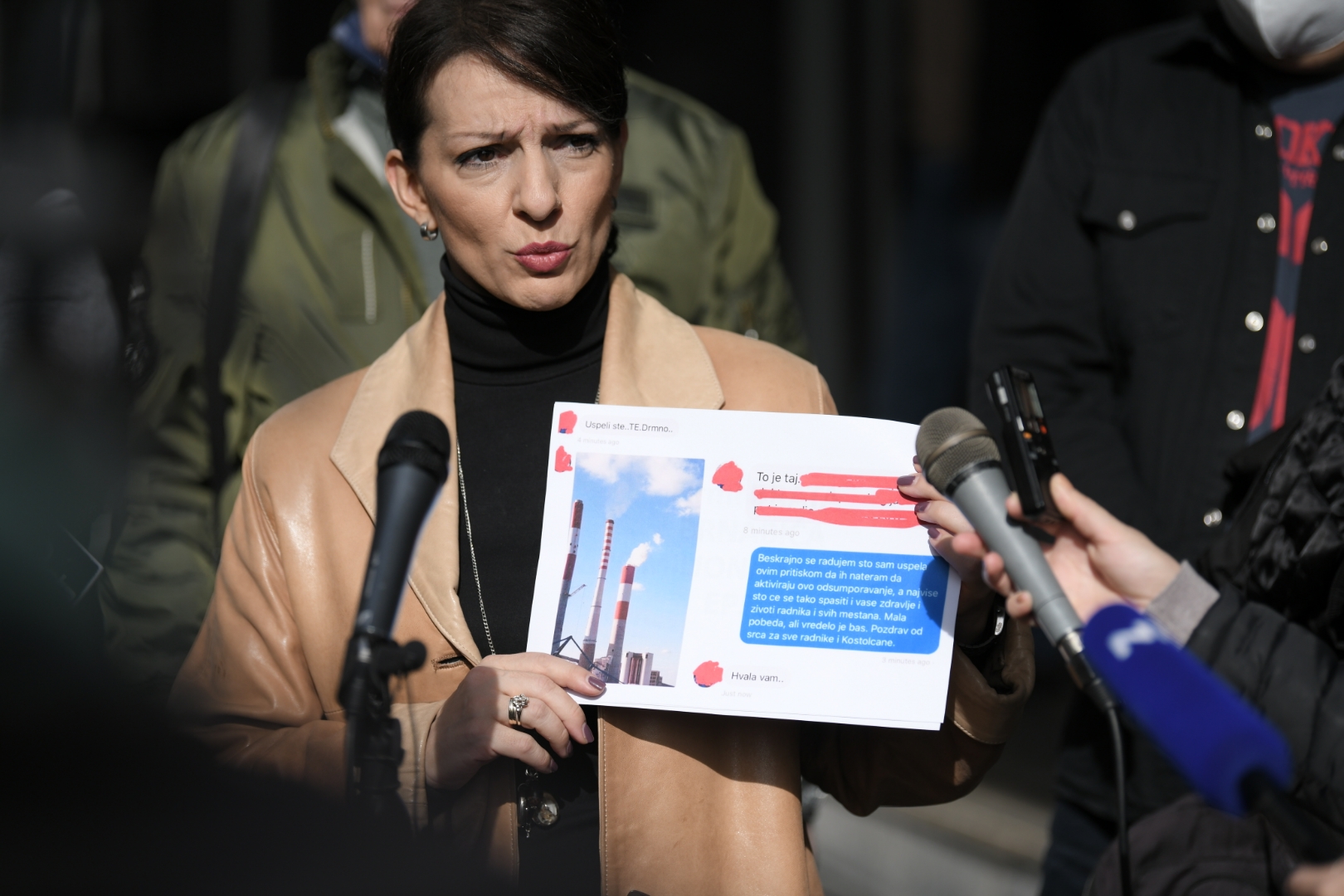 Beograd 21.10.2020. Marinika Tepić, EPS, konferencija za novinare Foto: Dragan Mujan/Nova.rs