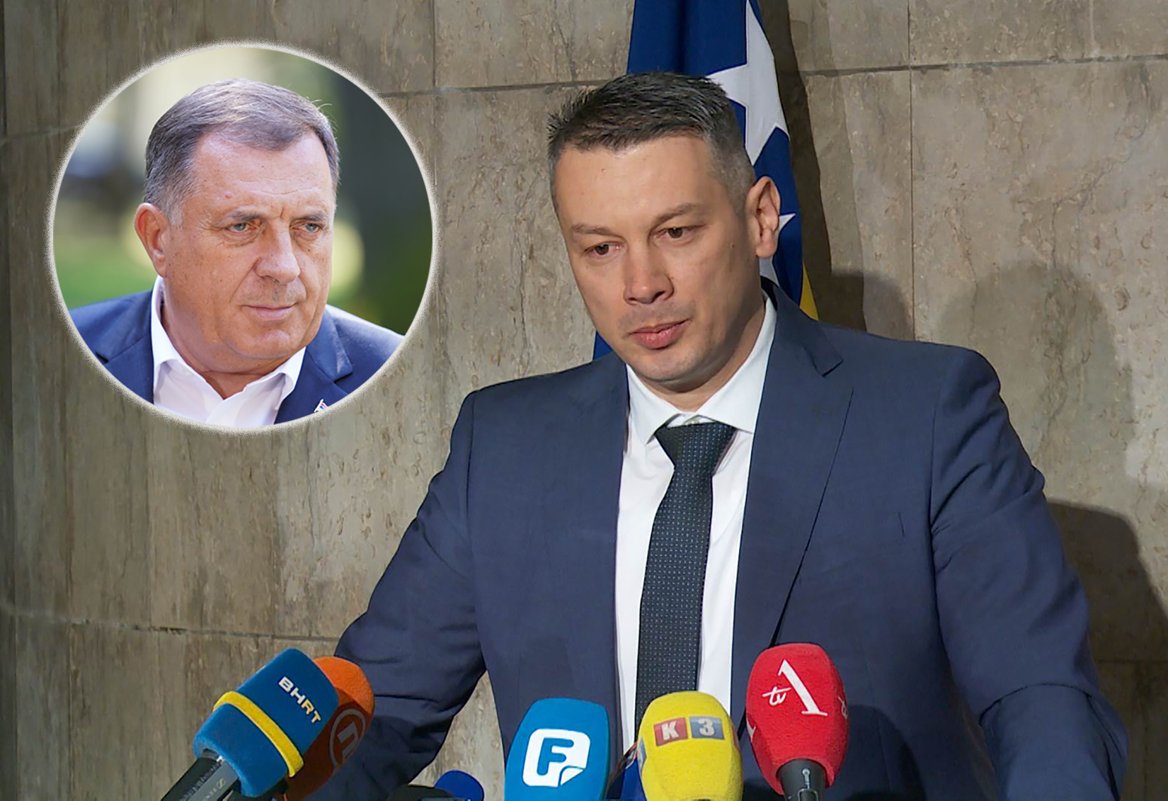 Nenad Nešić, Milorad Dodik