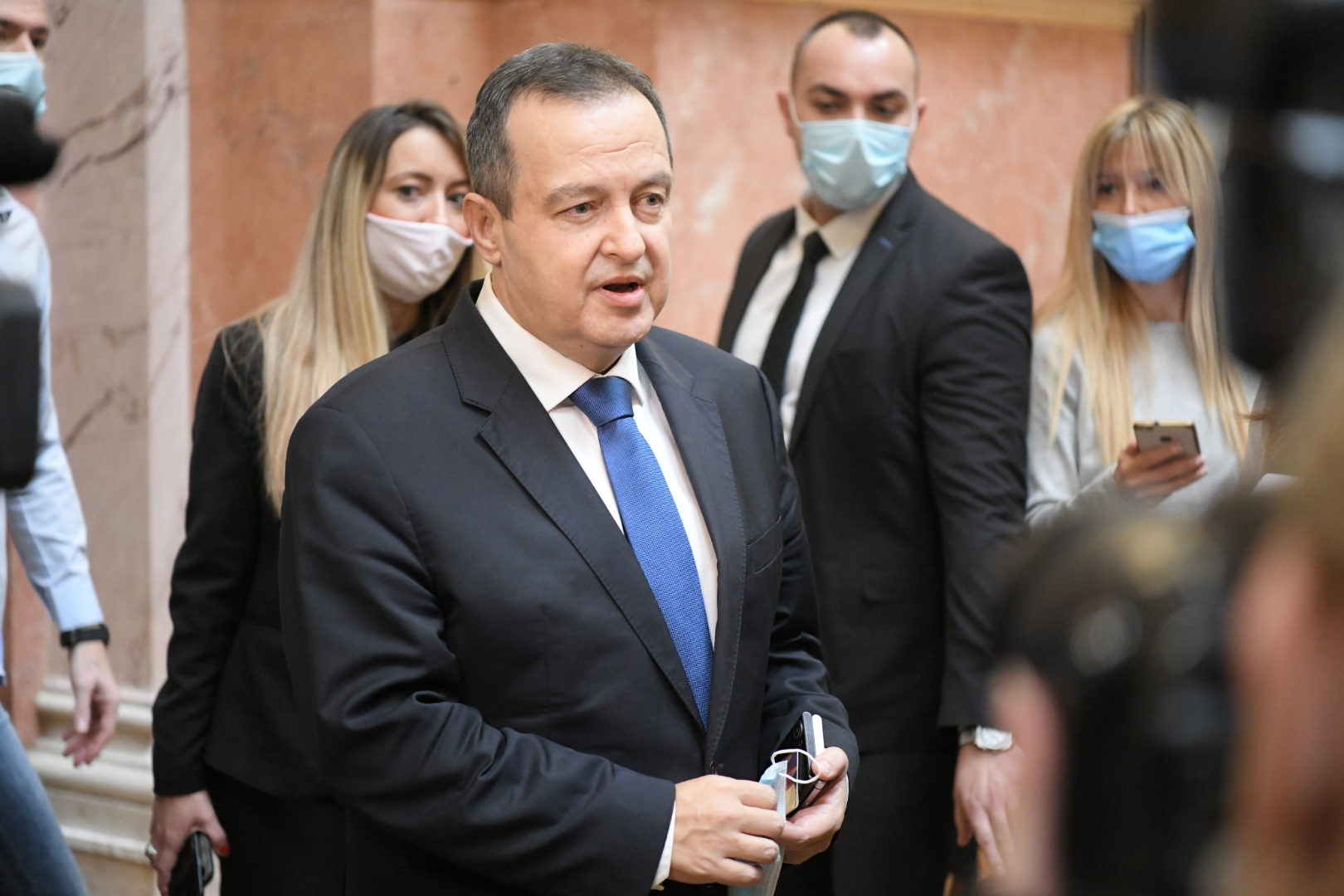 Beograd, 22.10.2020. Narodna Skupština, Sednica narodne skupštine, izbor predsednika Skupštine, Ivica Dačić Foto: Dragan Mujan/Nova.rs