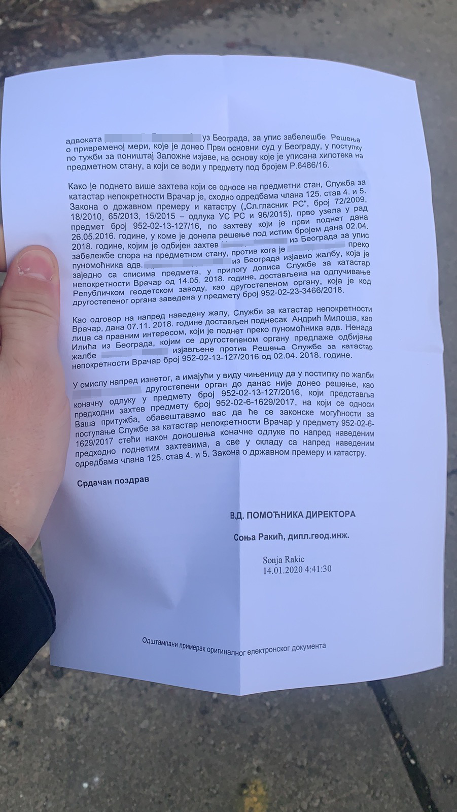 Nikola Andrić, kupovina stana, kupio stan, ne može da ga upiše na svoje ime Foto: Privatna arhiva