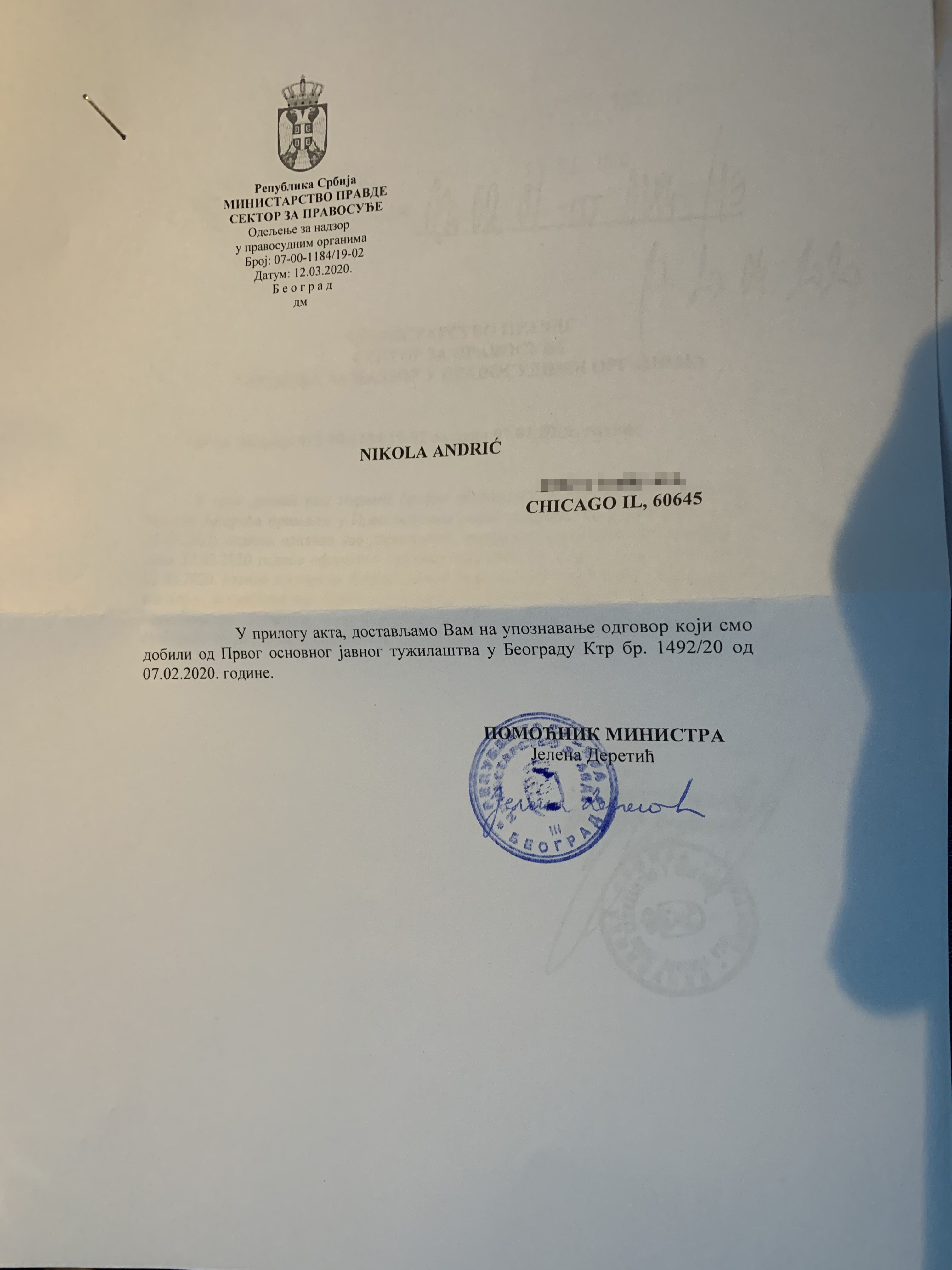 Nikola Andrić, kupovina stana, kupio stan, ne može da ga upiše na svoje ime Foto: Privatna arhiva