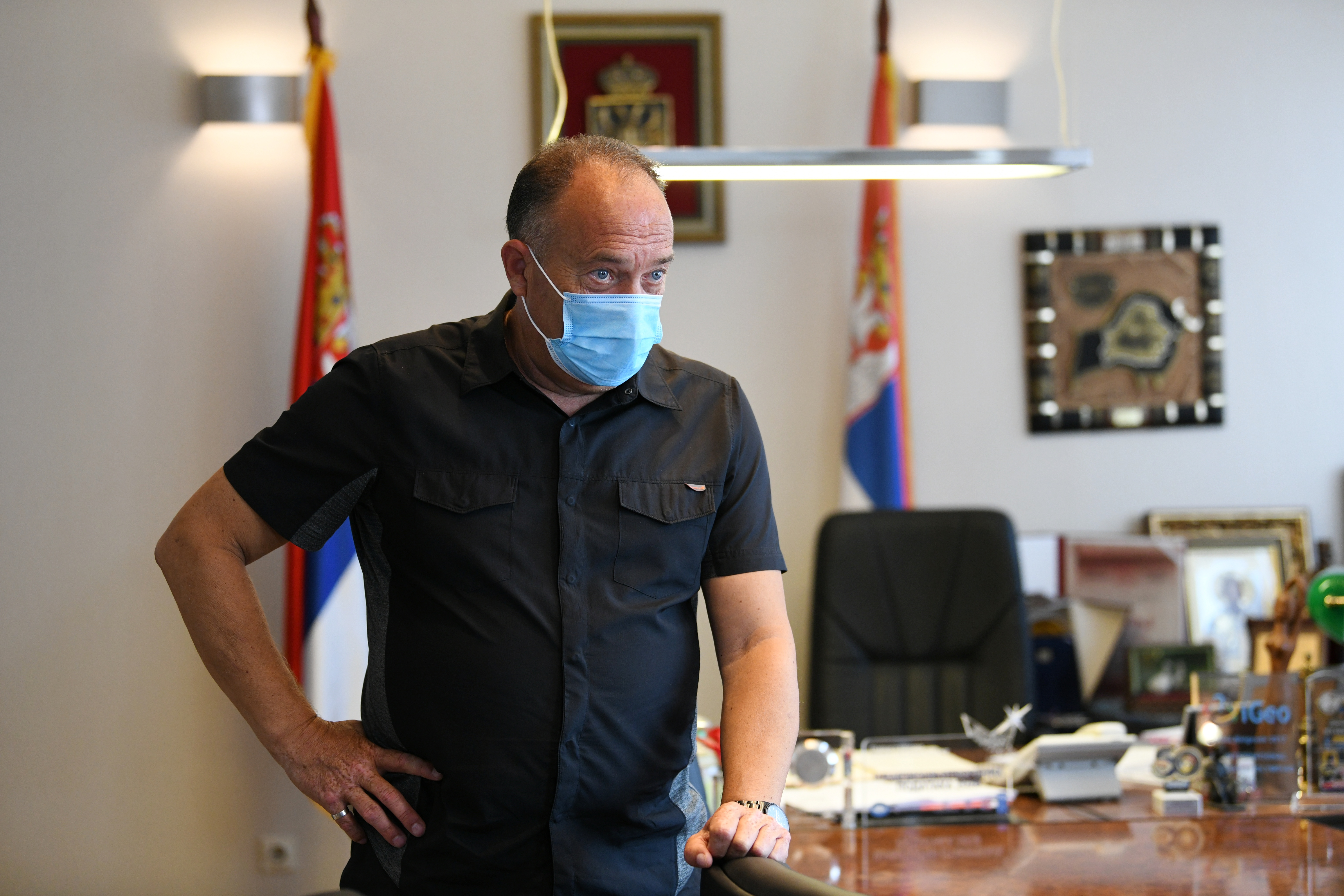 Beograd 31. jul 2020. Mladen Sarcevic ministar prosvete intervju Foto:Vesna Lalić/Nova.rs