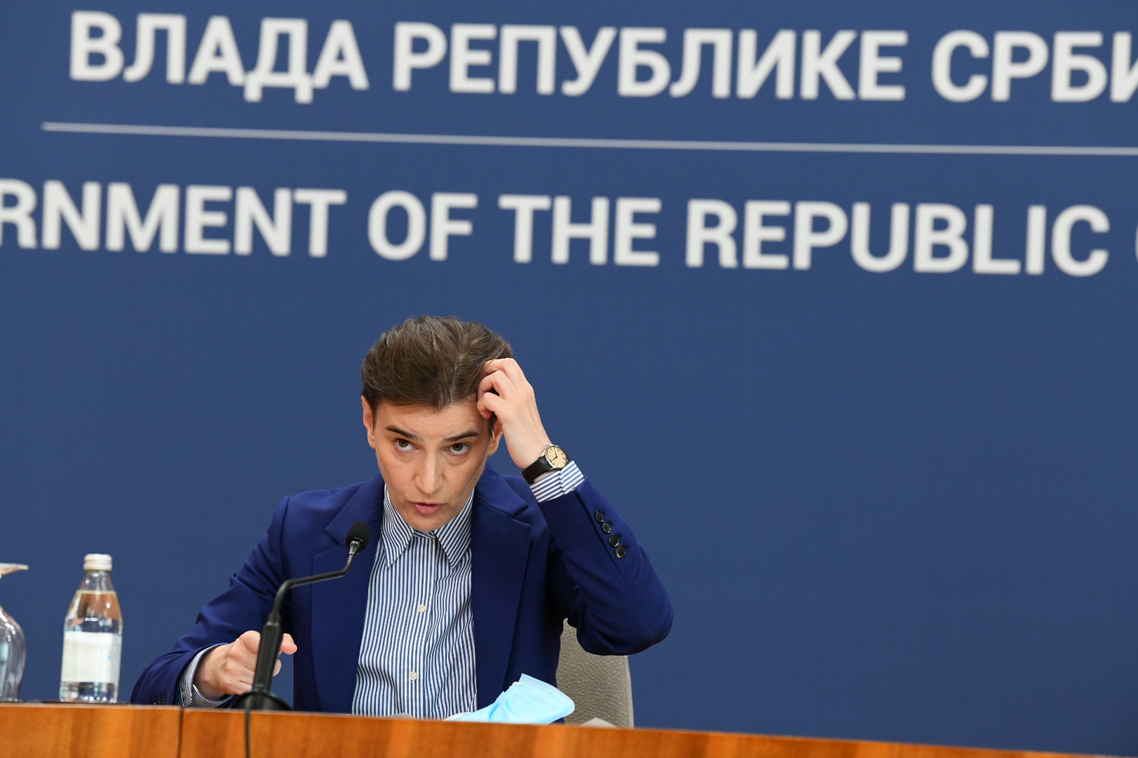 Beograd, 13.07.2020. Vlada Srbije, konferencija za štampu, koronavirus, krizni štab, Ana Brnabić Foto: Vesna Lalić/Nova.rs