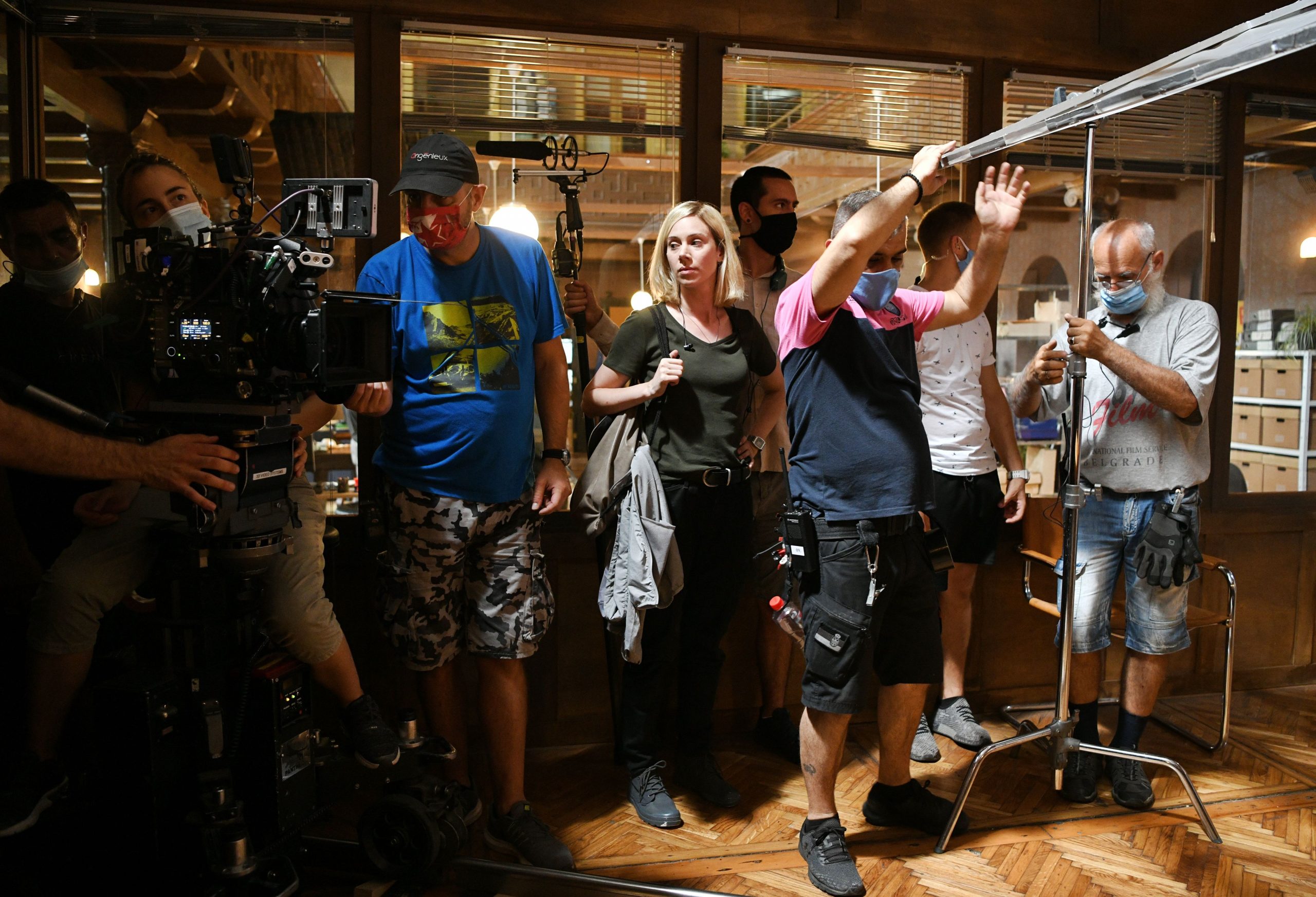 Beograd 18.08.2020. Ivana Vuković, glumica. Snimanje serije Kljun, serija, tv serija Kljun Foto: Filip Krainčanić/Nova.rs
