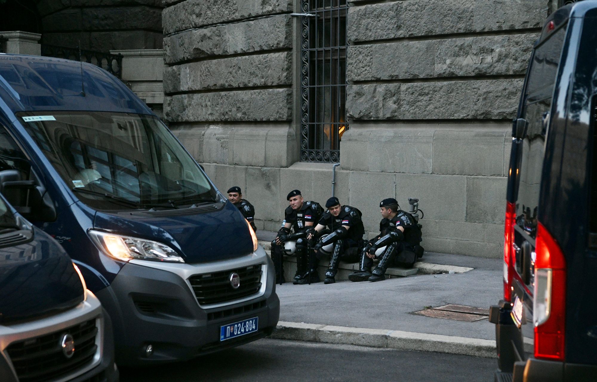 Beograd 11.07.2020. Policija. Protest, peti dan, 5 dan, demonstracije, okupljanje, dolazak na plato ispred Skupštine. Skupština Foto: Filip Krainčanić/Nova.rs