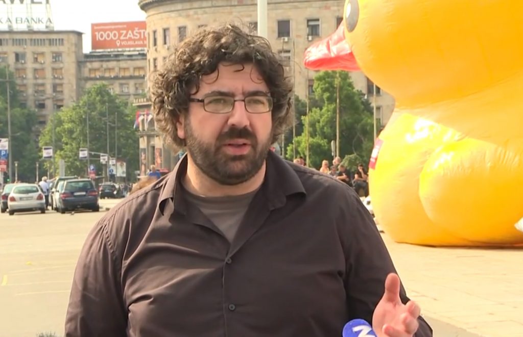 Ne davimo Beograd, Radomir Lazović