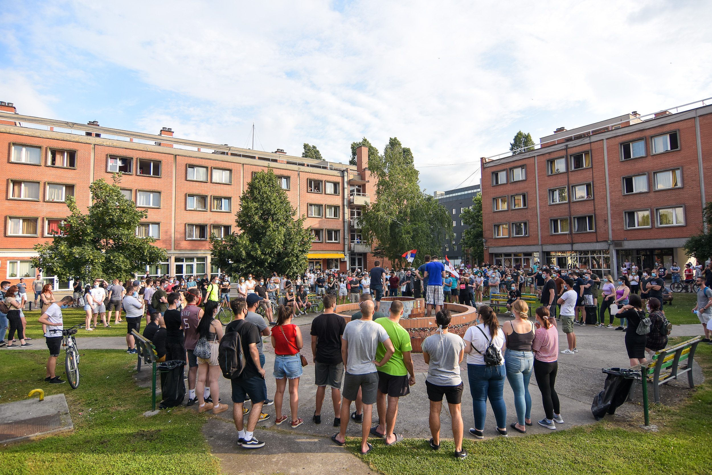 Novi Sad 03.07.2020. Studenti, protest, studentski protest Foto: Nova.rs