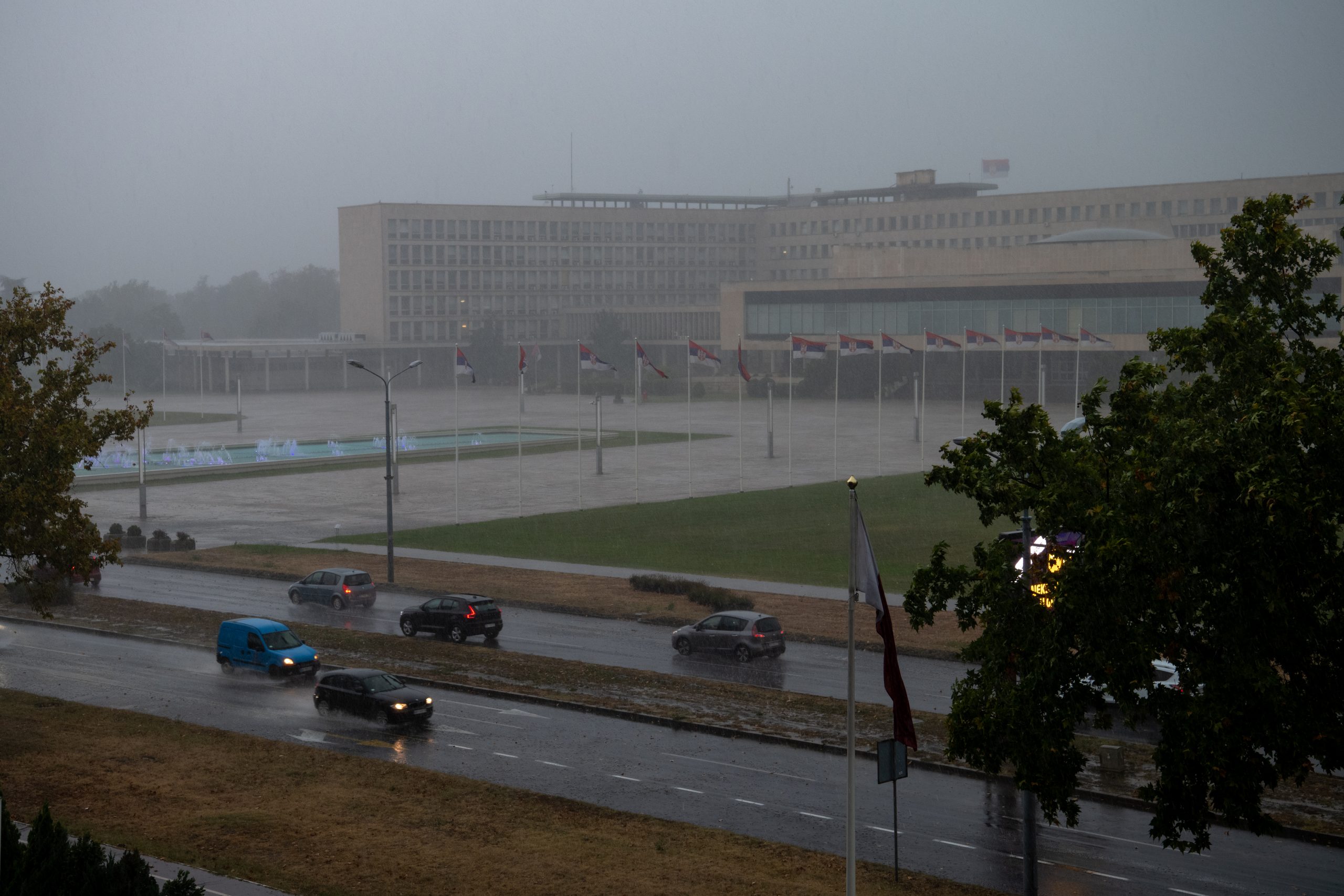 Beograd 26. septembar 2020. Nevreme u Beogradu