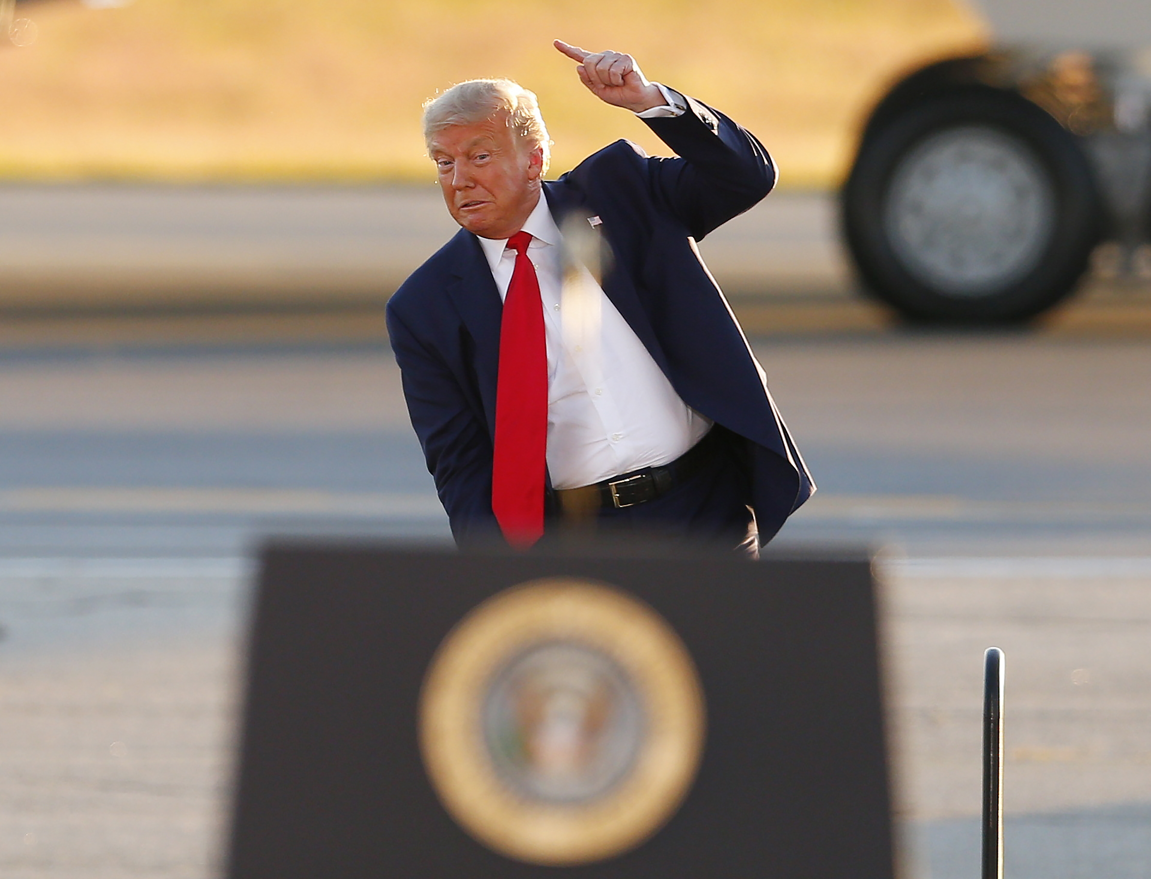 Trump campaign rally in New Hampshire