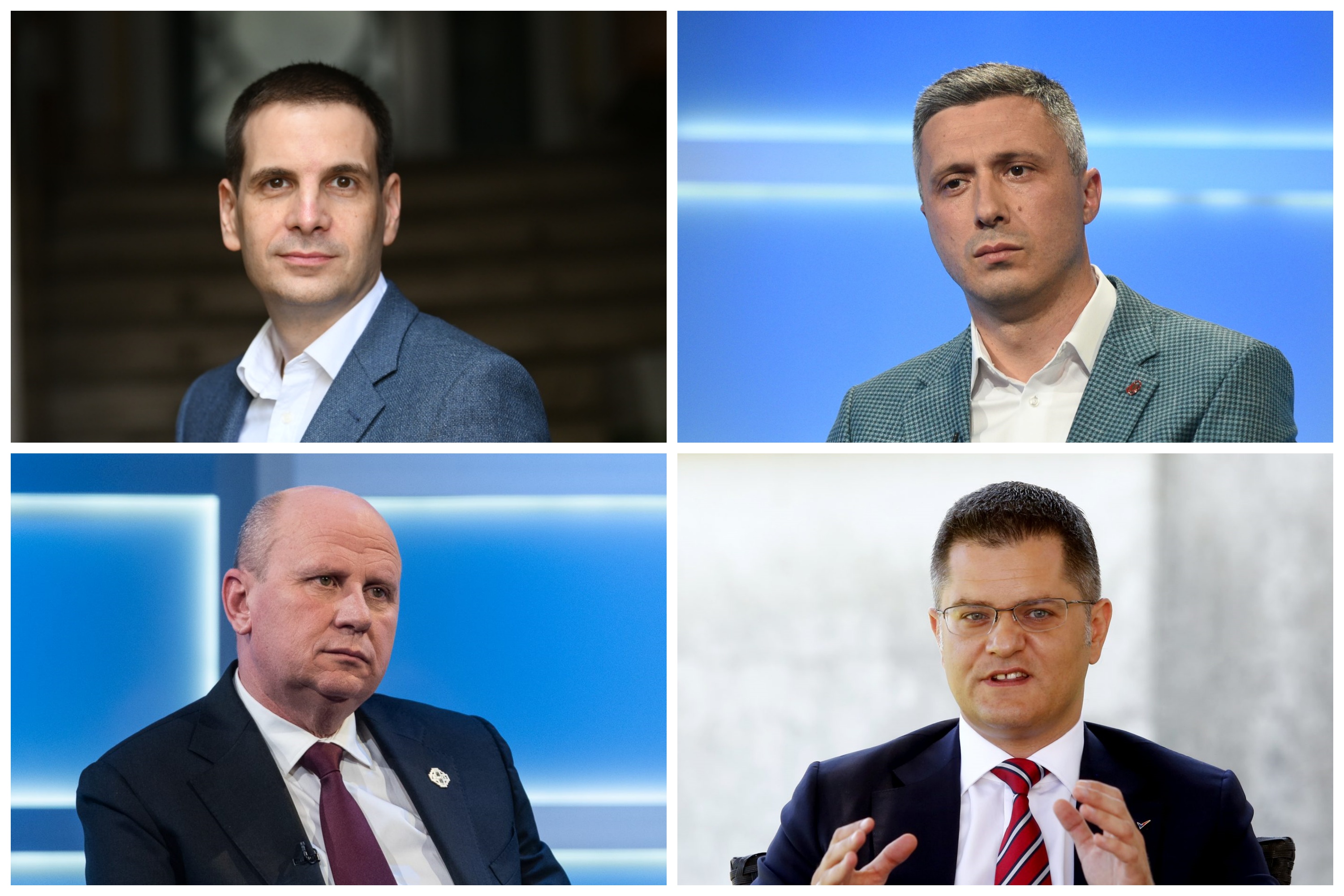 Miloš Jovanović, Boško Obradović, Mlađan Đorđević, Mladjan Djordjević, Vuk Jeremić Foto: Ivan Dinić/Nova S/Arhiva