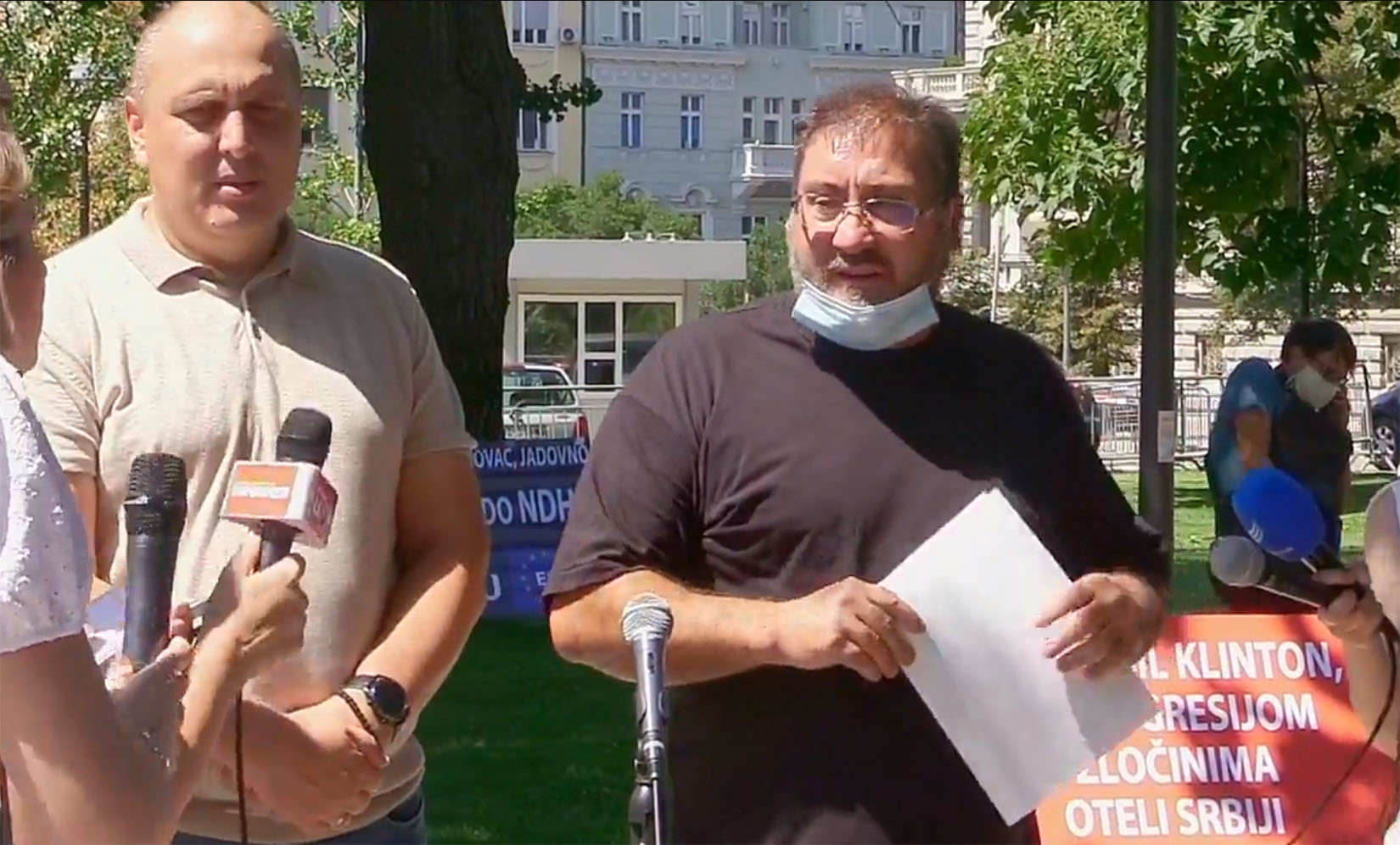 Konferencija Stranka slobode i pravde
Željko Veselinović i Dejan Bulatović