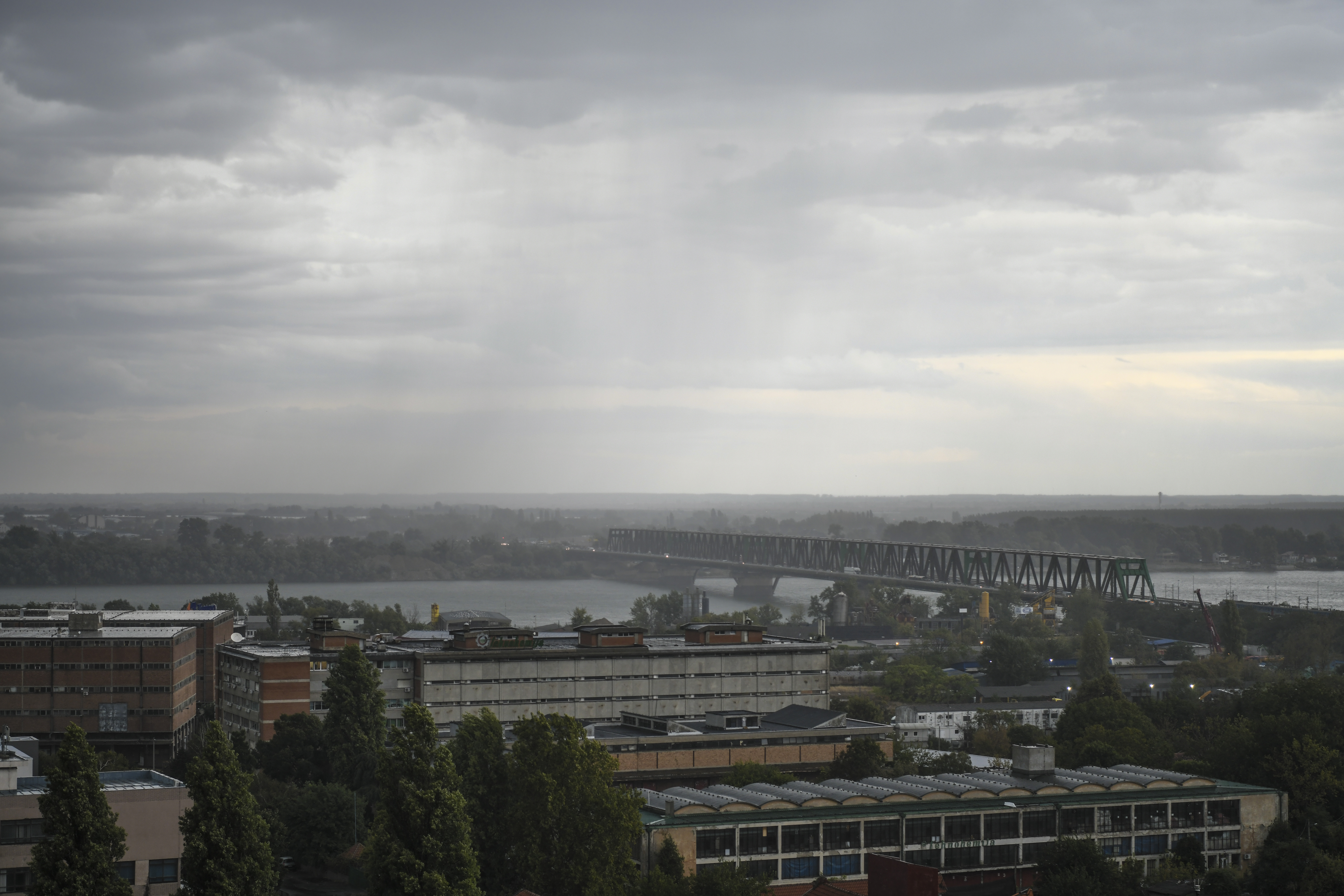 Beograd 28.09.2020. Kisa, nevreme, oluja, jesen