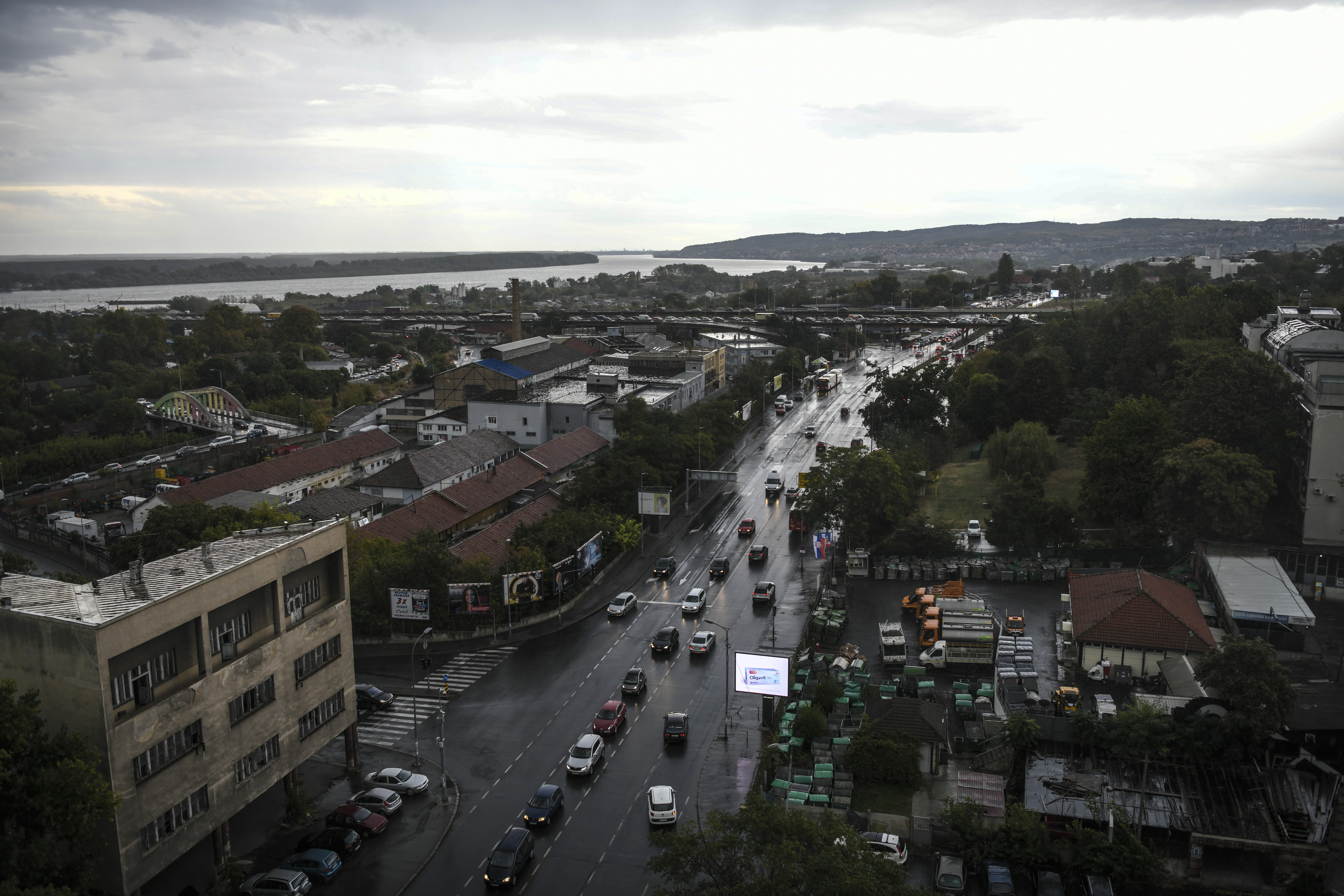 Beograd 28.09.2020. Kisa, nevreme, oluja, jesen
