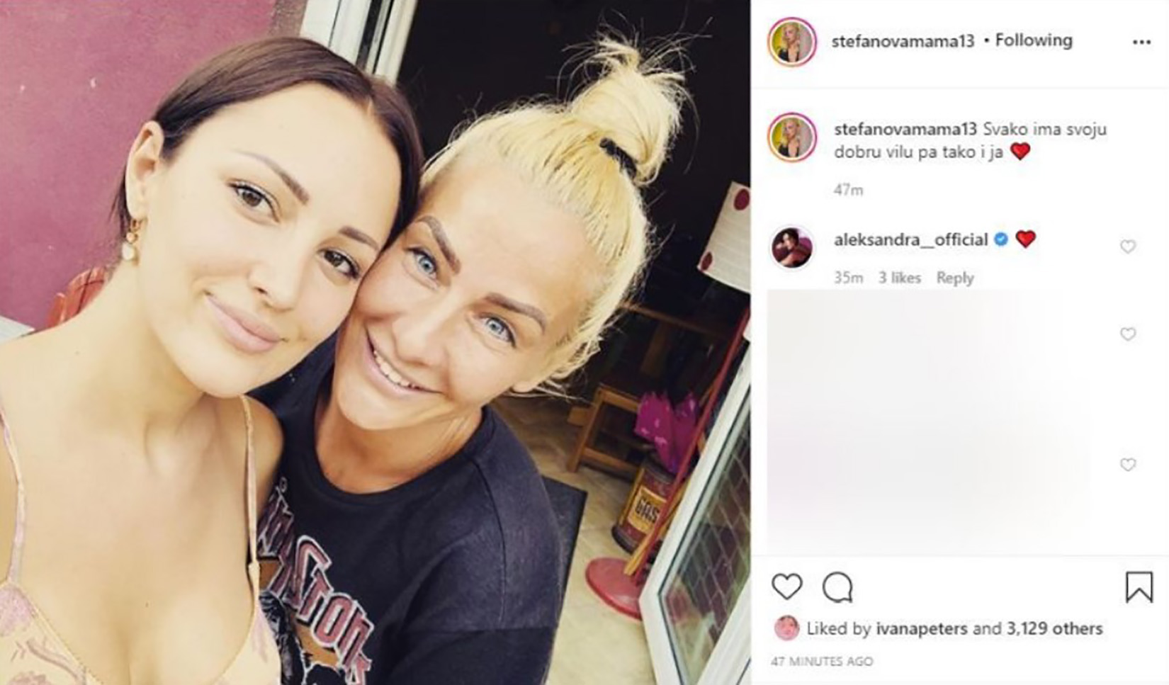Aleksandra Prijović, Aleksandra Živojinović, Prija, Ana Dabović Foto: Instagram/stefanovamama13