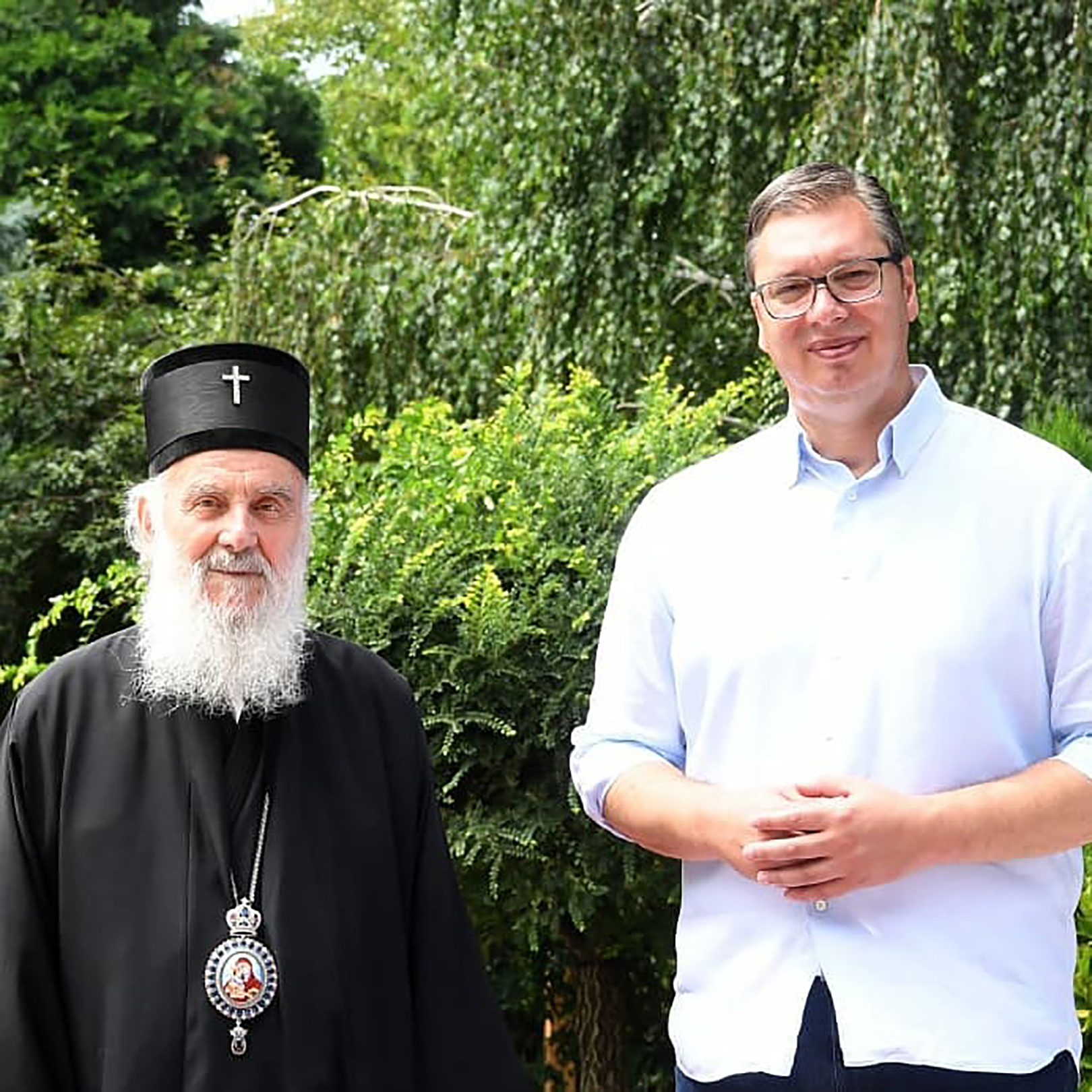 PATRIJARH SRPSKI IRINEJ I ALEKSANDAR VUCIC