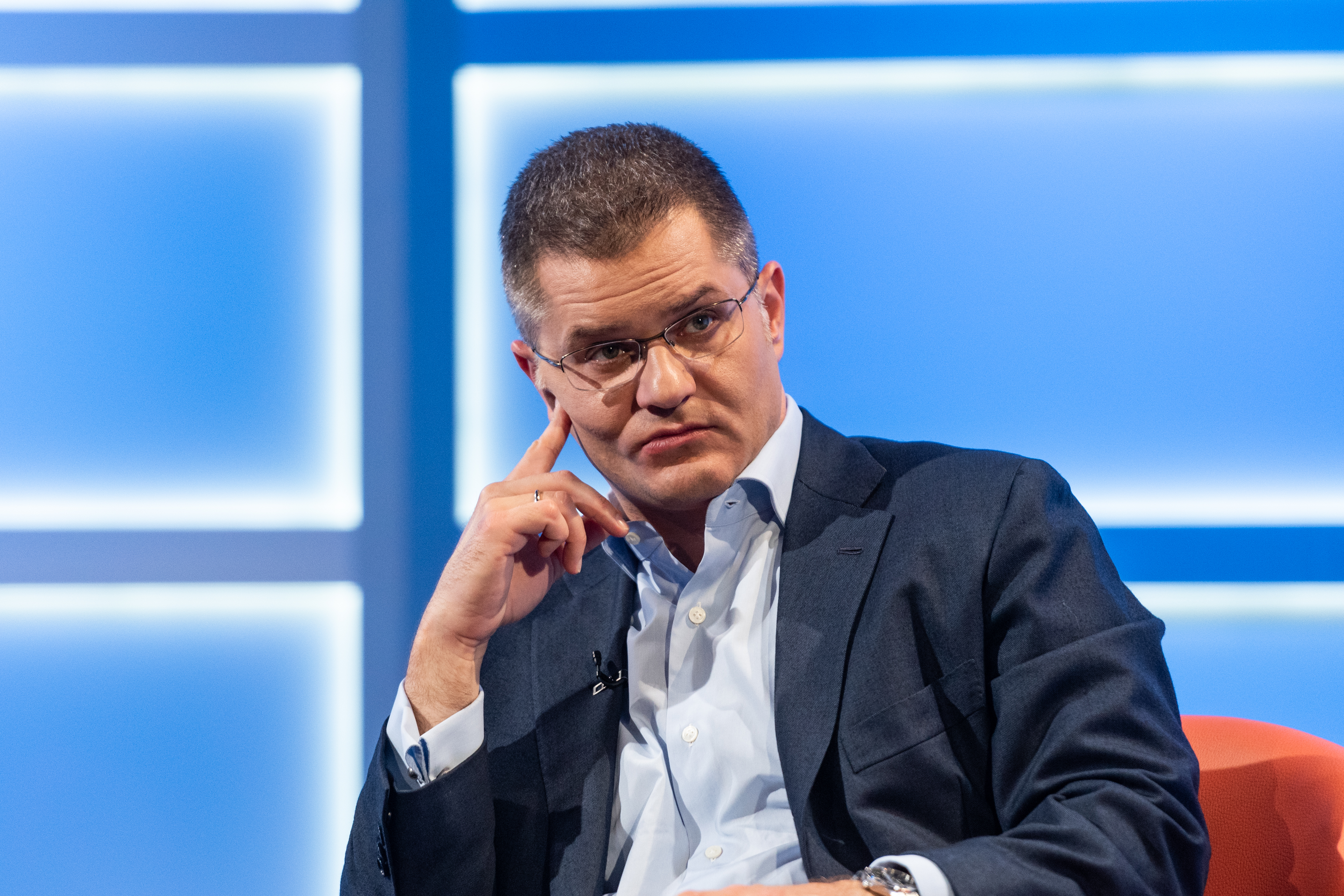 17.05.2020. Utisak nedelje, Predsednik Narodne stranke Vuk Jeremić, akademik Dušan Teodorović i novinar Nikola Tomić