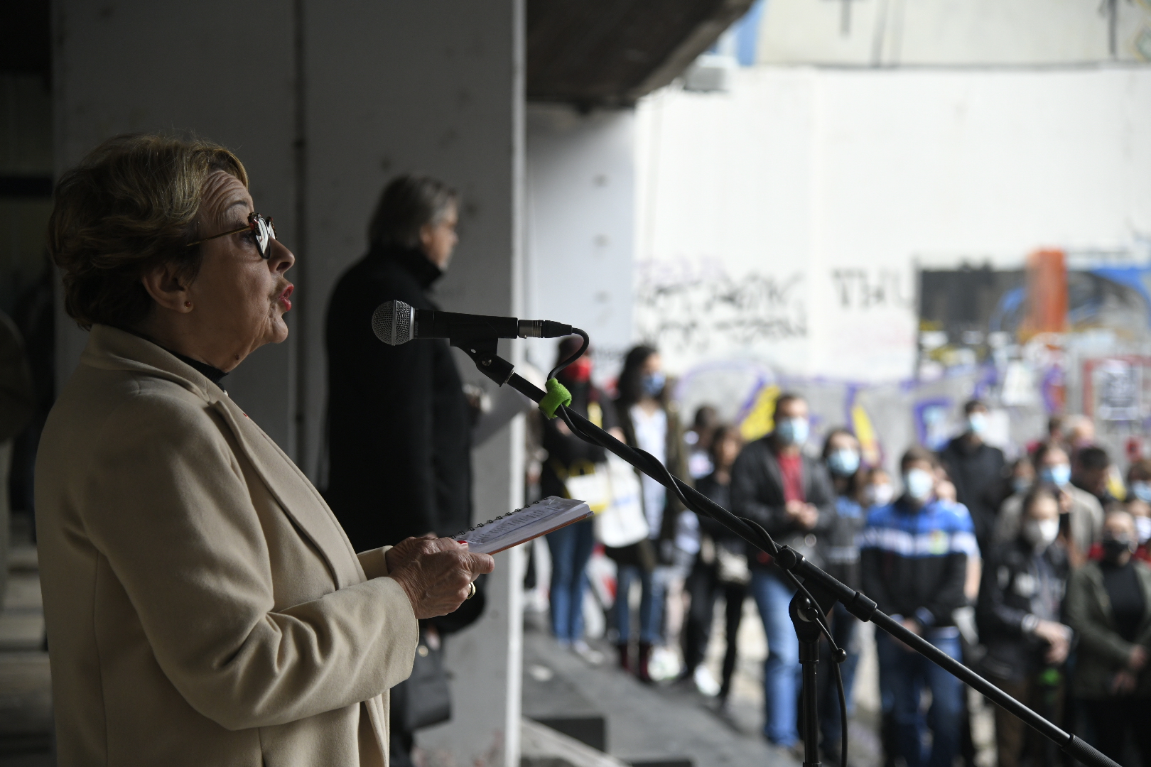 Beograd 29.09.2020. Protest studenata filoloskog fakulteta, Svetlana Ceca Bojković  Foto: Nemanja Jovanović/Nova.rs klaudtest