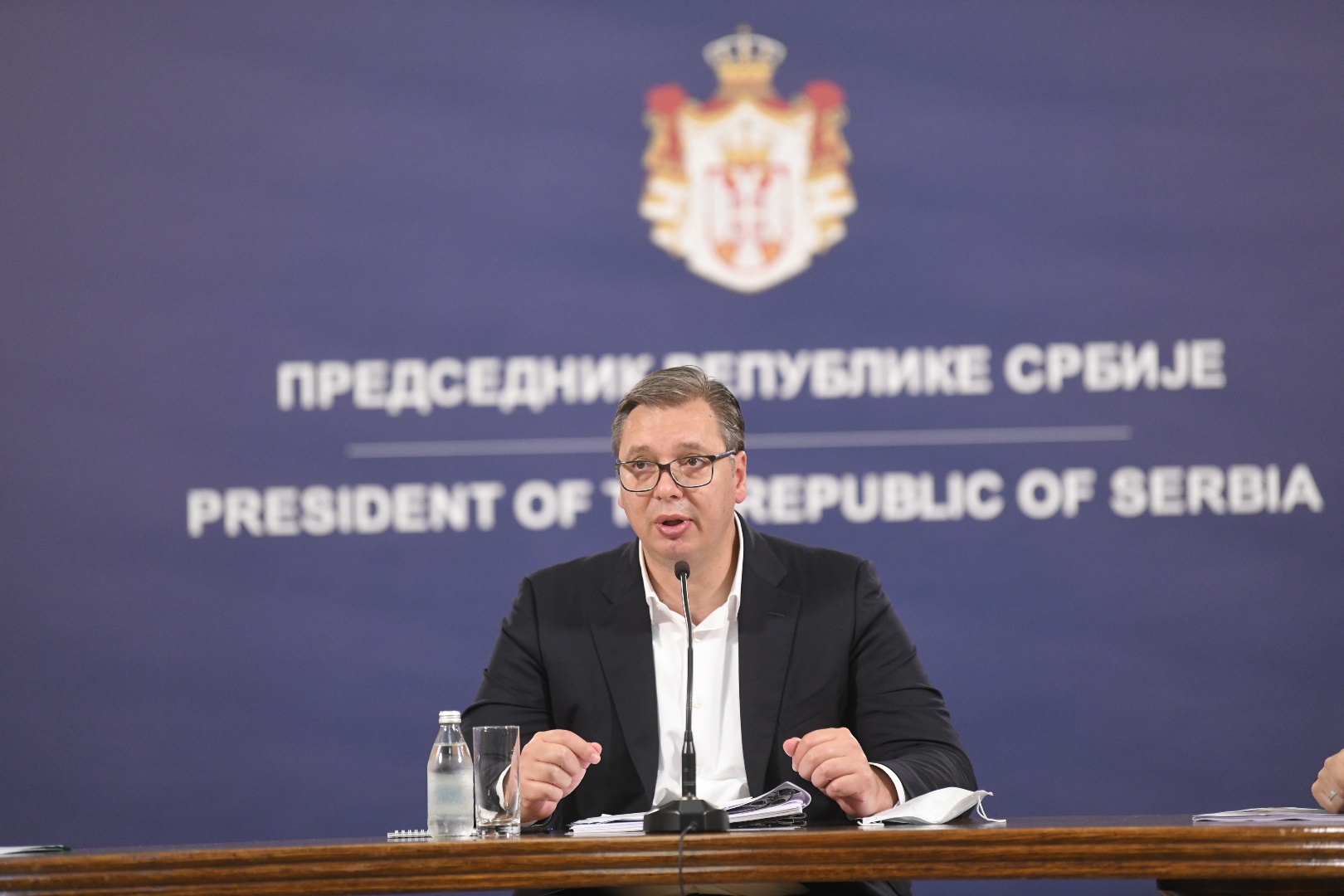 Beograd 07.08.2020. Aleksandar Vučić. Obraćanje predsednika Aleksandra Vučića u Skupštini grada Foto: Nemanja Jovanović/Nova.rs