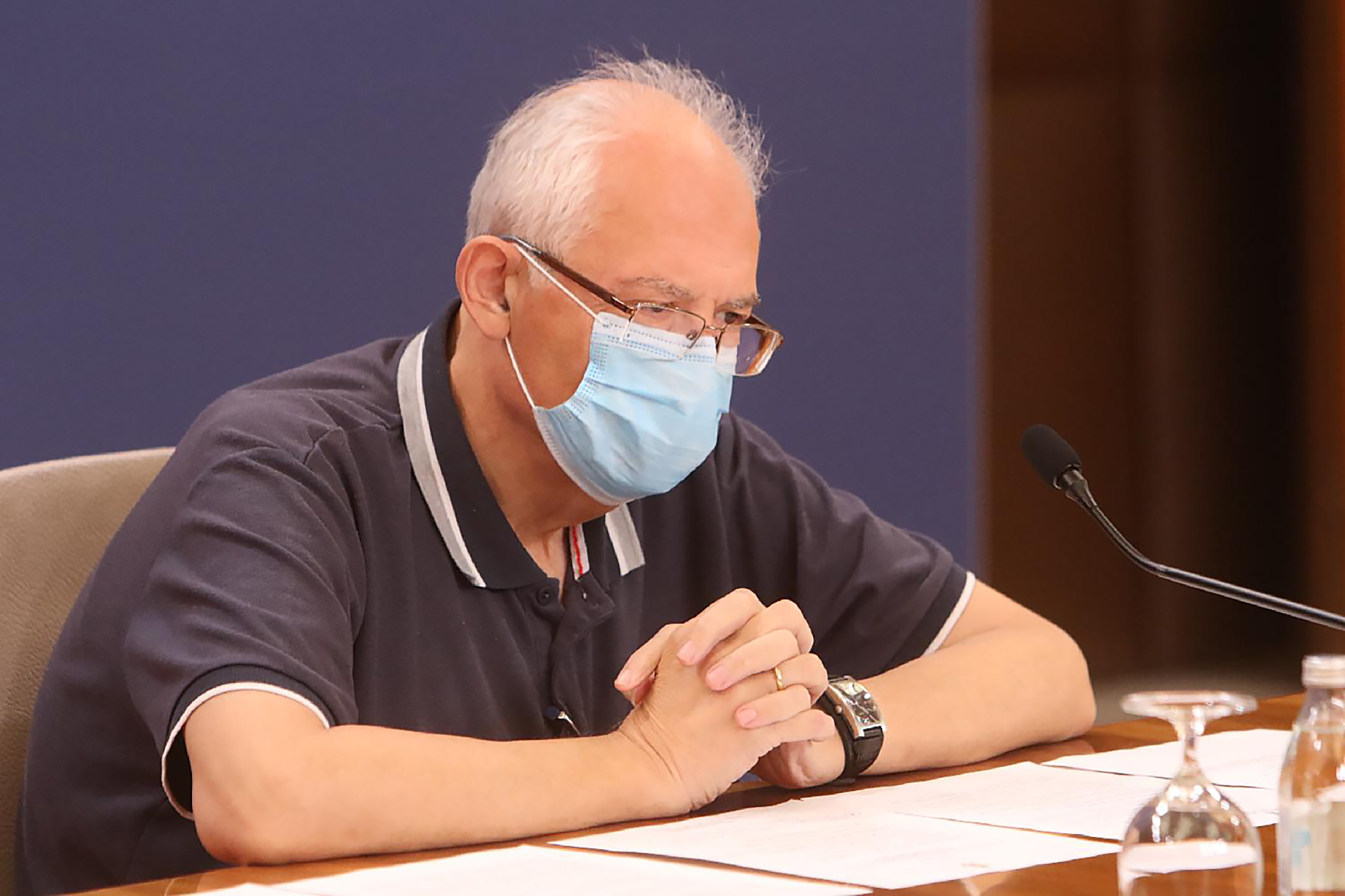 DRUŠTVO/ZDRAVSTVO/KORONA VIRUS - konferencija za novinare Kriznog štaba za zaštitu zdravlja stanovništva Republike Srbije od zarazne bolesti COVID-19