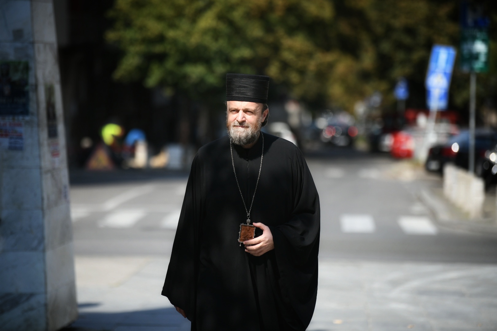Beograd, 15.09.2020. Vladika Stefan Šarić, starešina Hrama Svetog Save Foto: Vesna Lalić/Nova.rs