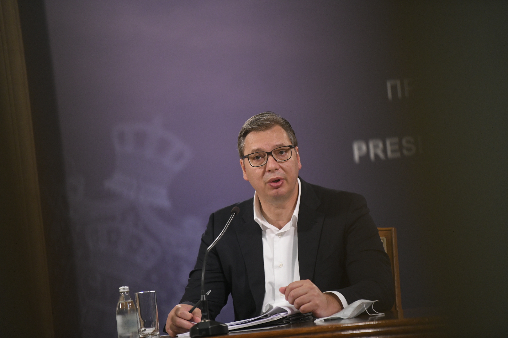 Beograd 07.08.2020. Aleksandar Vučić. Obraćanje predsednika Aleksandra Vučića u Skupštini grada Foto: Nemanja Jovanović/Nova.rs