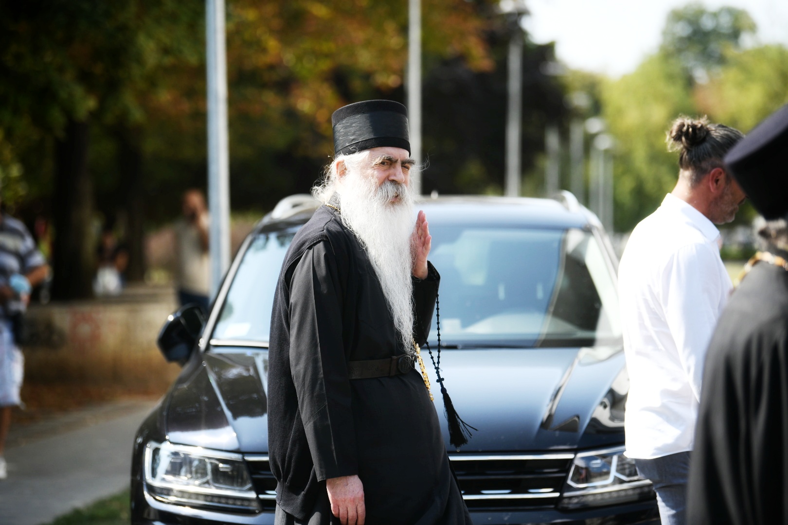 Beograd, 15.09.2020. Vladike, obilazak Hrama, Vladika Irinej Bulović Foto: Vesna Lalić/Nova.rs