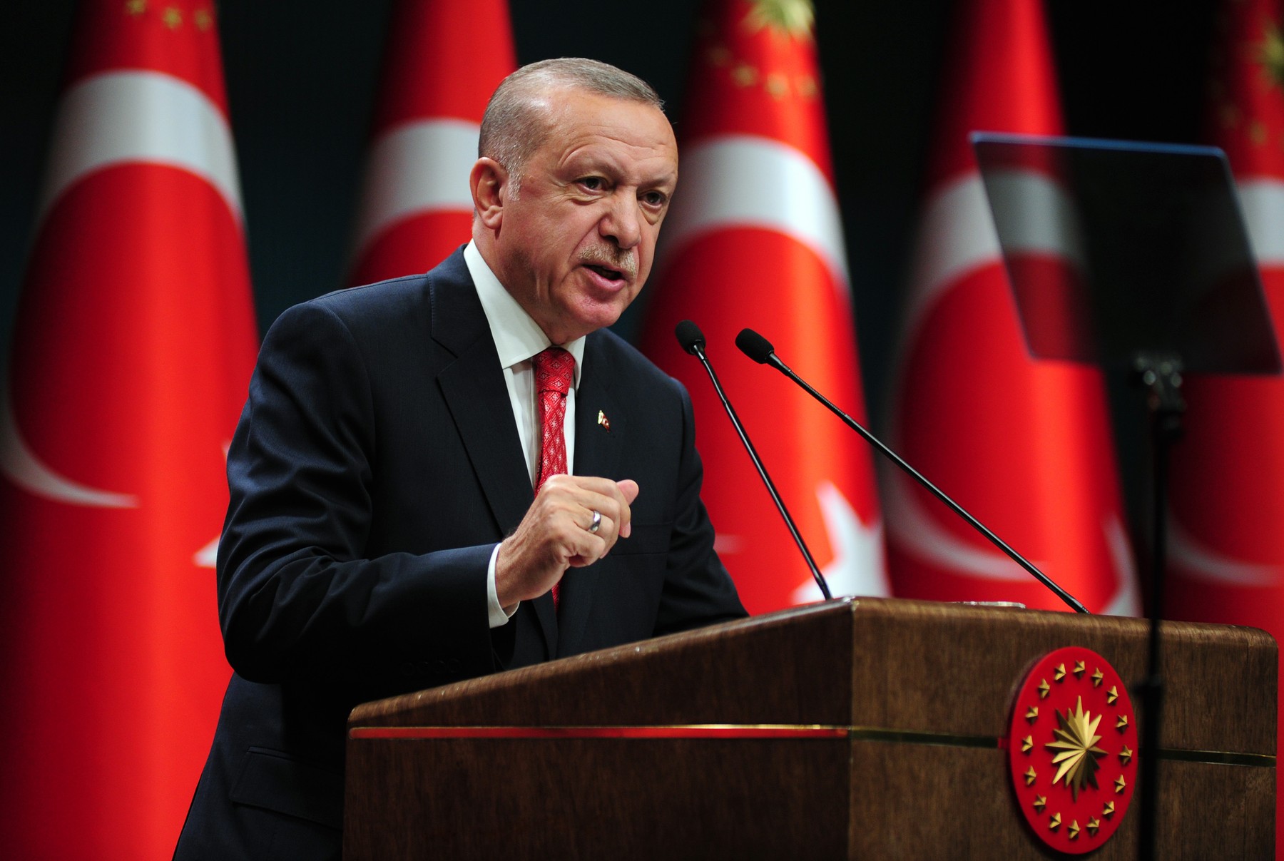 TURKEY ANKARA ERDOGAN EASTERN MEDITERRANEAN DISPUTES