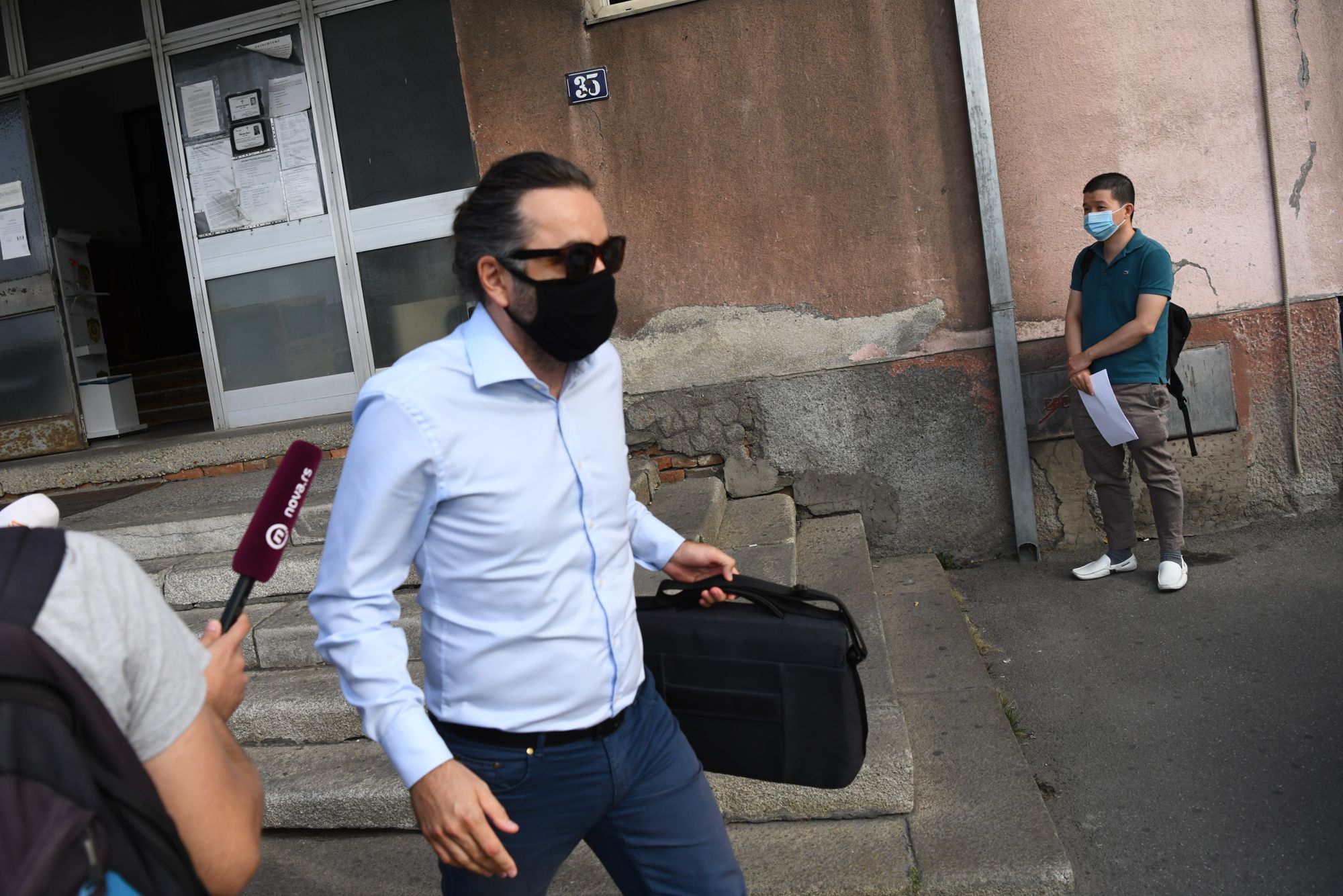 Beograd 18.09.2020. Saslušanje Miladin Kovačević, policija, policijska stanica Foto: Goran Srdanov/Nova.rs