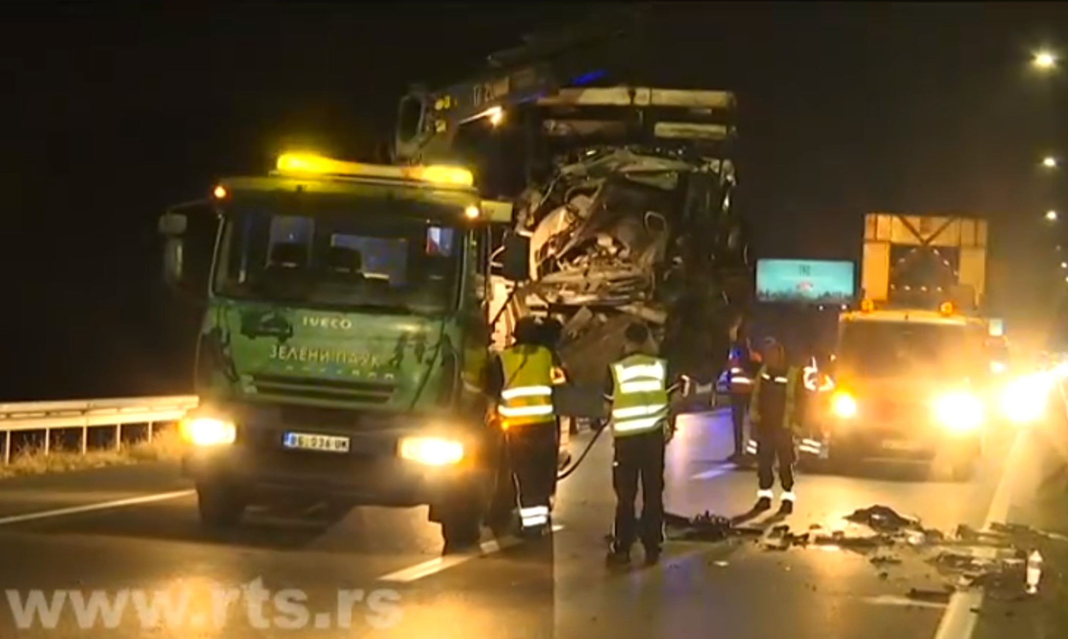 Udes na autoputu Beograd-Zagreb