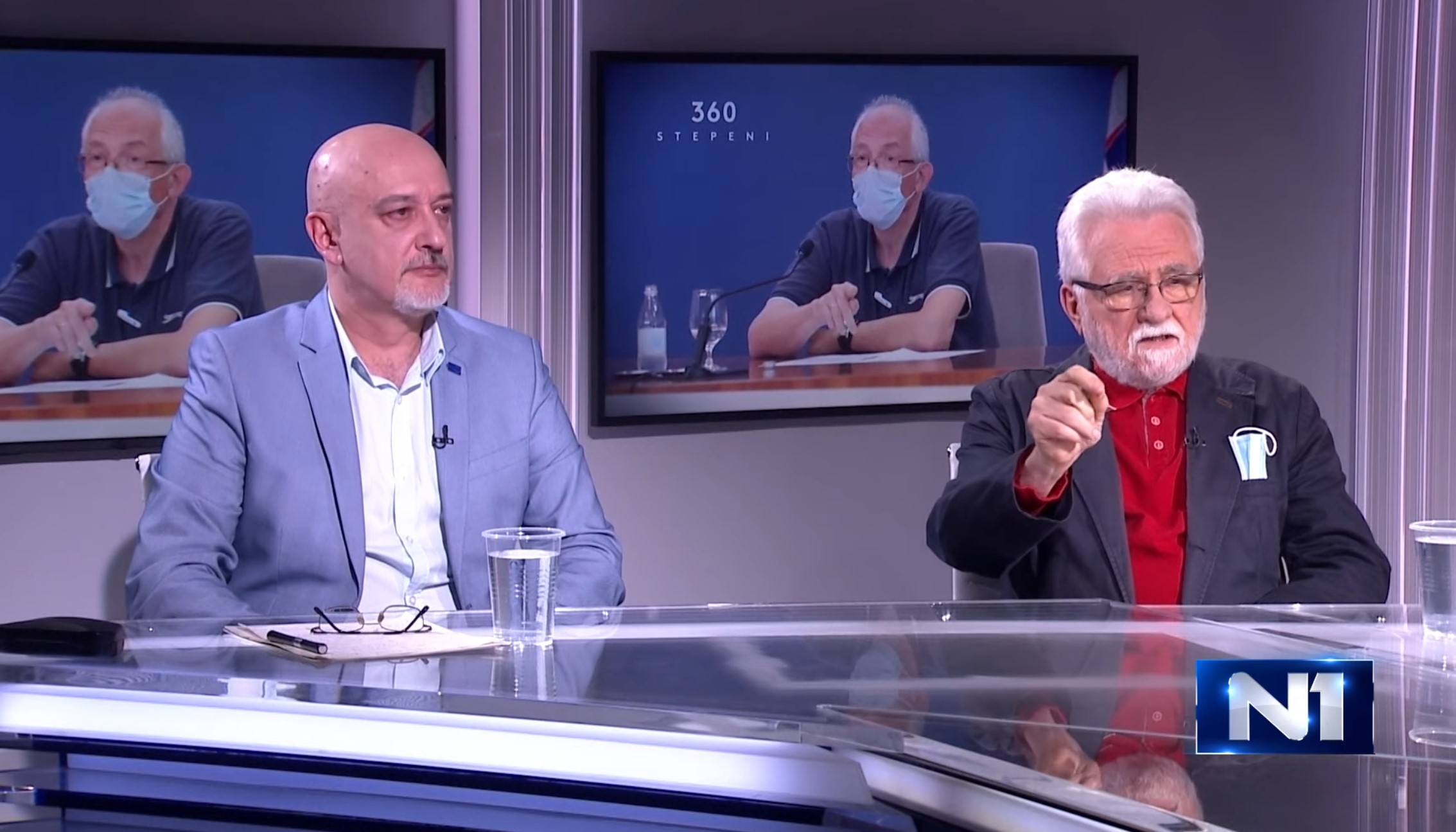 Zoran Radovanović i Rade Panić gosti emisije 360 stepeni
