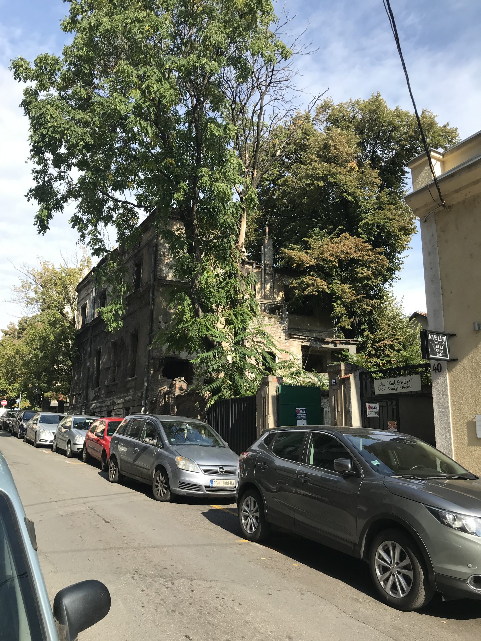 Vračar, ugao Krunske i Smiljanićeve, Krunska, Smiljanićeva Foto: Privatna arhiva