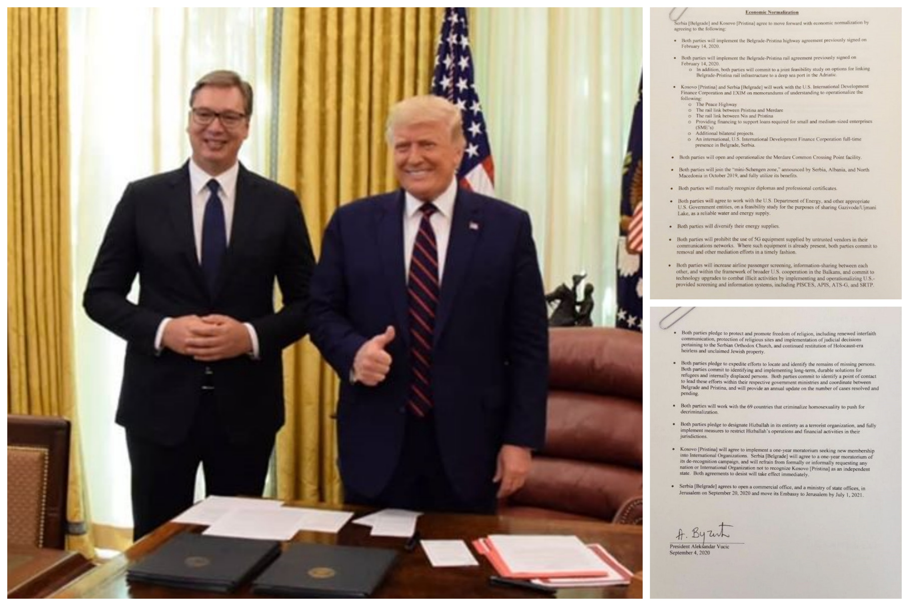 vucic tramp sporazum kombo 01